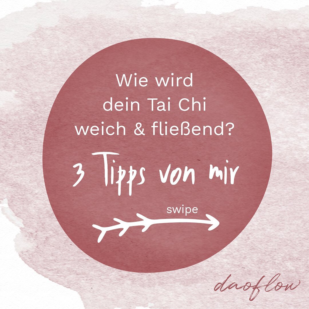 Wenn du mit Tai Chi beginnst, sind drei Prinzipien wichtig, um dich harmonisch zu bewegen. Wenn du wissen willst welche, dann schau dir die nachfolgenden Cards an. Wenn du diese Punkte beachtest, wird dein Tai Chi fließend und du gewinnst Ausstrahlung!
.
.
.
.
.
#taichilernen #daoflow #qigong #taichi #taichionline #qigongonline #taichiqigong #schönebewegung #lebenimjetzt #achtsamleben #innerebalance #innereharmonie #imeinklangmitmir #ruhigergeist #auszeitvomalltag #durchatmen #ausgeglichenheit #stressbewältigung #körperbewusstsein #sportzuhause #gesünderleben #selbstliebe #inspiration #gesundheit #healthylifestyle #positivevibes #taichideutschland #qigongdeutschland #auszeit #entspannung