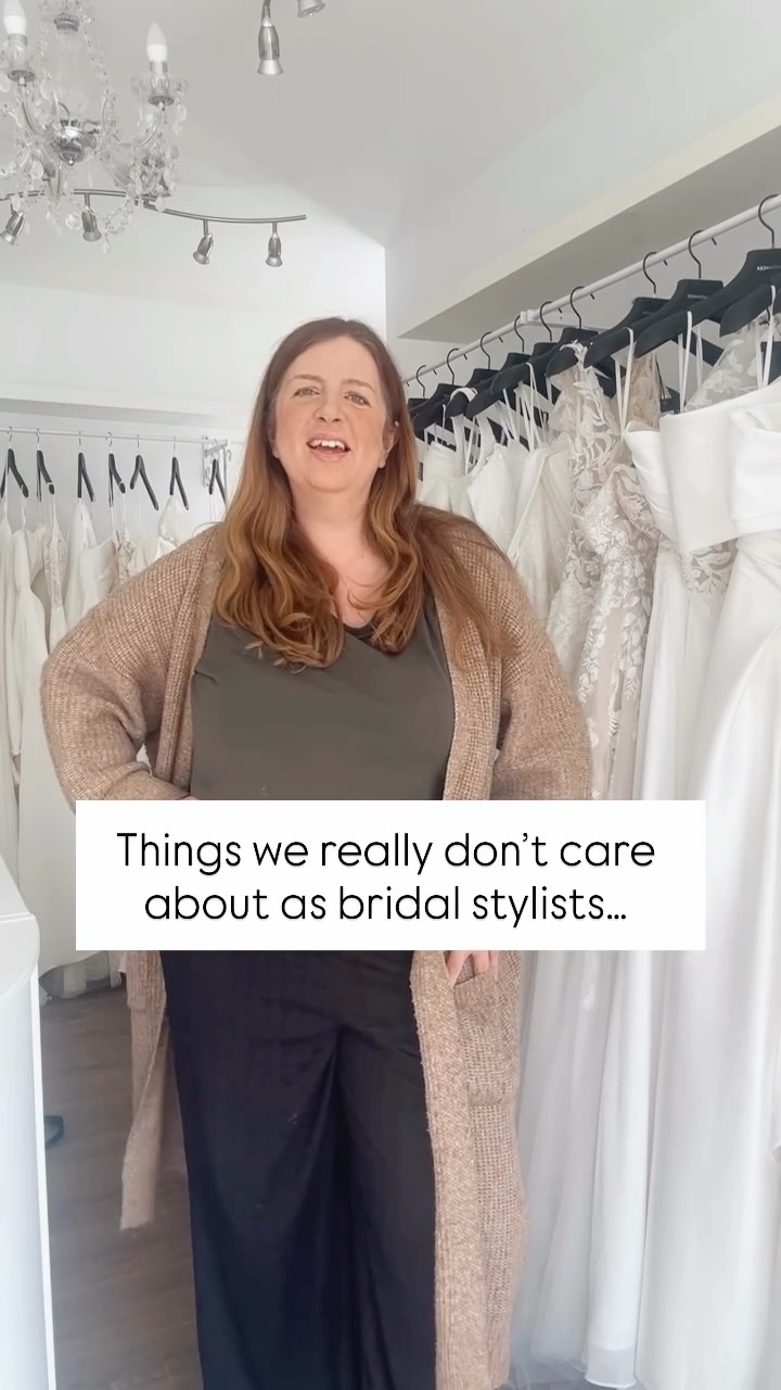 Brides, here are some of the things we hear all the time when you come in for your bridal appointment…
‘I’m sorry about my underwear!’
‘I should have shaved my legs’
‘My stomach feels so bloated today’
‘Sorry I haven’t painted my toenails’
Brides, please don’t let this worry you. Firstly, this should be an empowering experience, one that you will cherish as a memory forever. You won’t remember what underwear you had on or if you felt bloated that day, and neither will we.
We are focusing on the dresses the whole time, ensuring the best fit possible, not looking at your body. If you feel more comfortable with us stepping outside the curtain whilst you step into the dress that’s ok, we are lead by you and how you want to feel.
Never apologise for any part of you. You are perfect as you are.
We are a safe space. Let us create the magic. You just need to bring the guests and the vibes…a few inspo pics can help too!
🩵
Ps - apologies if this song gets stuck in your head, it’s been living in mine rent free all day 🤣