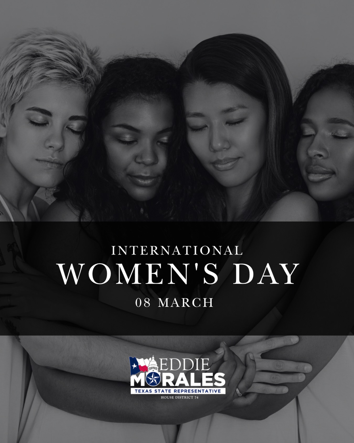 Happy International Women’s Day.
A day to recognize the strength, leadership, and determination of women who serve, lead, and inspire in every corner of our communities.
#InternationalWomensDay #HouseDistrict74 #TexasProud #AVoiceForAll