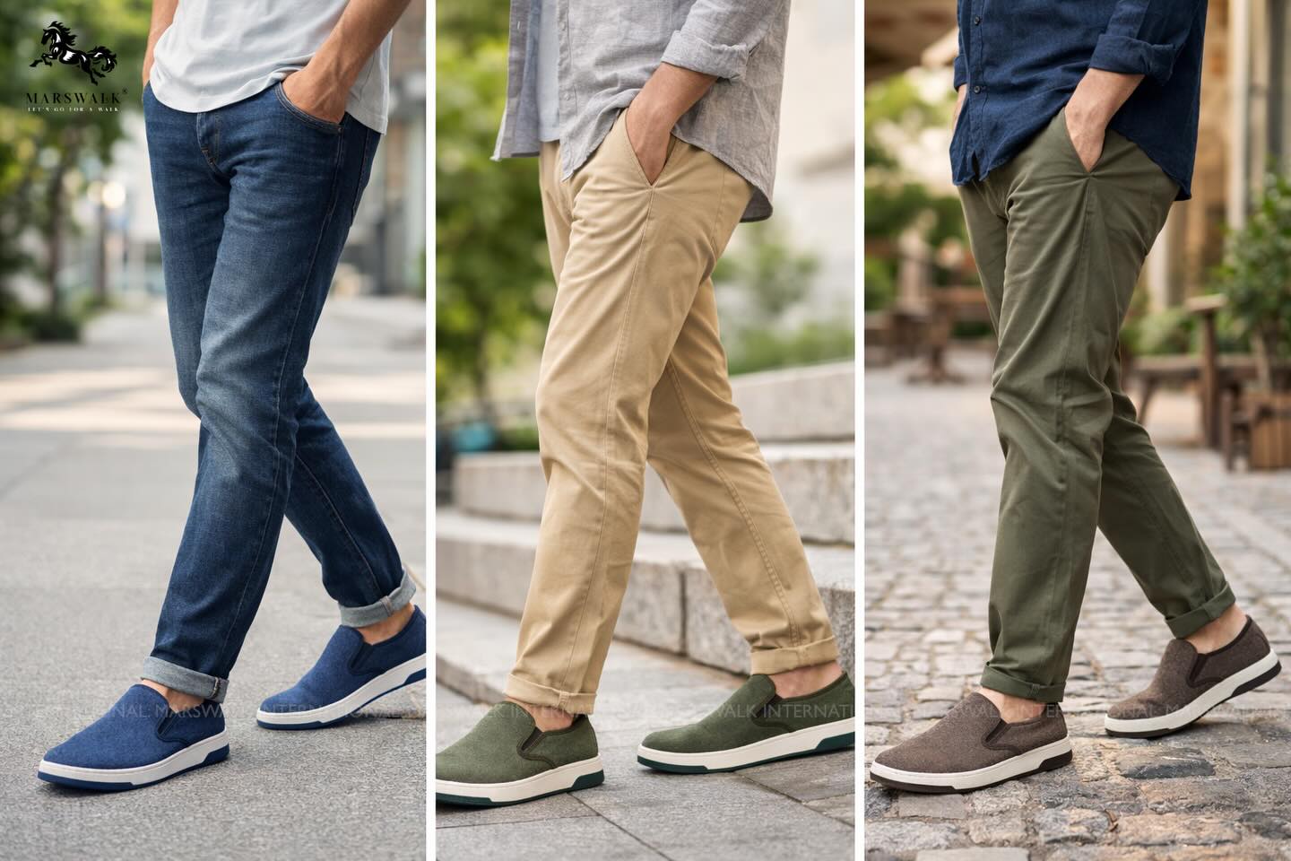 Step into effortless style with Marswalk Casual Slip-Ons – ZF-0030025 👟
Designed for everyday comfort and modern minimalism, these slip-ons combine breathable canvas, lightweight flexibility, and effortless wearability. Whether you’re heading out for a casual day, travel, or weekend outings — Marswalk keeps you moving in style.
Available in Blue, Olive, and Brown — choose your vibe.
✔ Breathable canvas upper
✔ Flexible rubber sole
✔ Easy slip-on design
✔ Lightweight comfort
Upgrade your everyday footwear with Marswalk.
#MarswalkShoes
#CasualShoes
#MensFootwear
#SlipOnShoes
#EverydayStyle