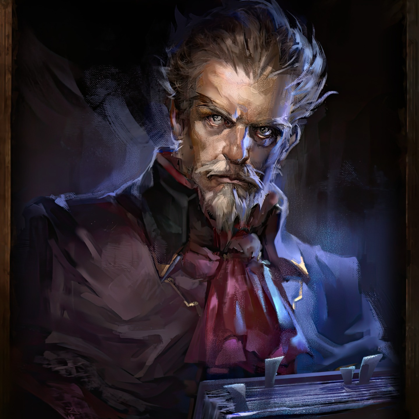 „Jeżeli ten świat jest zagadką, wówczas matematyka jest odpowiedzią.”
- prof. Ludwig Kohn
🧠 Nie było, nie ma i zapewne długo nie będzie drugiego tak wielkiego Sawanta jak Ludwig Kohn. Absolwent, prymus, później profesor, aż w końcu rektor Sanlirynth - zwany niekiedy Wielkim Kodyfikatorem lub Architektem Nowego Ładu. Twórca Kanonu Nauk Matematycznych, przez niektórych uznawany wręcz za pierwszego rewelatora nowego oświecenia.
📜 Autor wybitnej pracy komparatystycznej, w której podjął rozważania nad uniwersalnymi równaniami i stałymi fizycznymi opisującymi naszą rzeczywistość. Równania, które Kohn włączył do swojego systemu, nazwano później kanonicznymi, a każdy adept na kontynencie zobowiązany jest opanować je przynajmniej w podstawowym zakresie. Kanon Matematyczny od lat wyznacza kierunek dalszych prac Sawantów i stanowi swoiste zabezpieczenie przed eksperymentami z równaniami i liczbami nieczystymi.