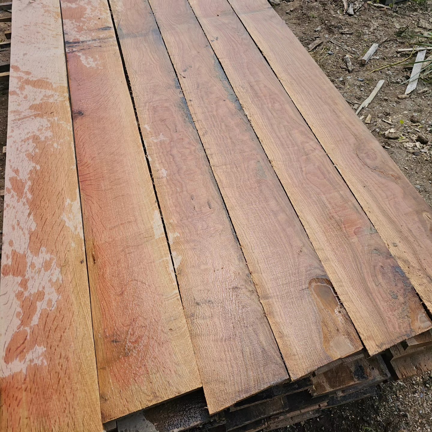Catching up on sawmilling this week. Need to replenish our white oak stash. Had this bit of curly oak come through, not very stable, but very pretty.
The little snails that are always about love the oak bark, gotta save the animals! 😀
#sawmillbusiness #whiteoak #wildlife #localbusiness #locallumber #cabinetshop #hot #loveyourjob