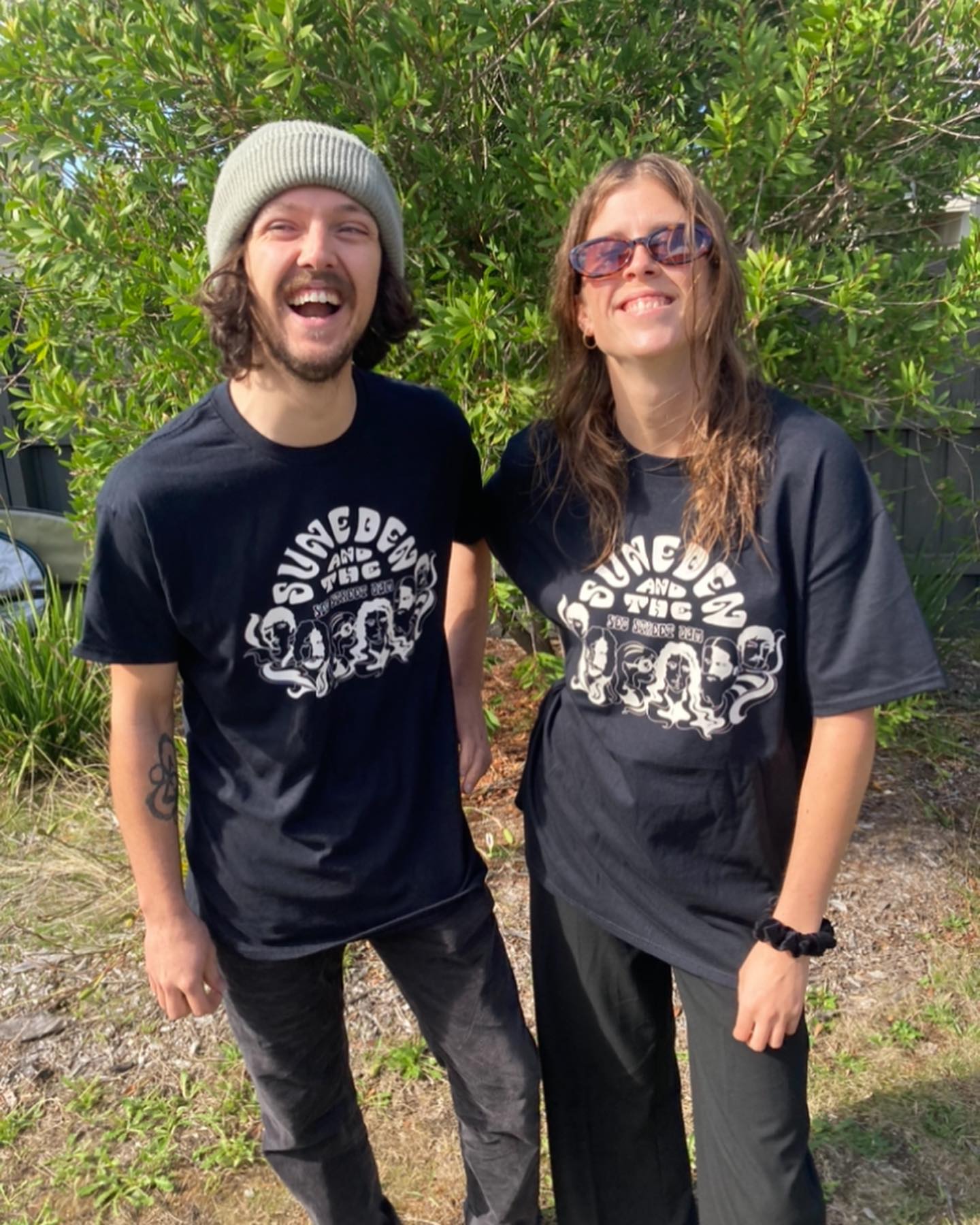 You could look this cool in a @sunedenmusic t-shirt 🔥 Link in the place ❤️ $30. Sizes are already running out so get in QUICK!!
Thanks for the modelling work @emilyyjanewright and @j.tucker20 🕺🏼
