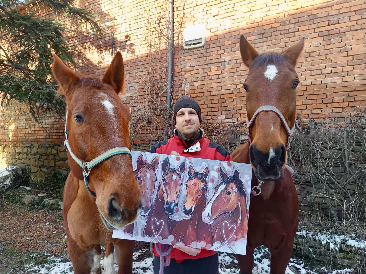 Občas mi píšete, že v té smršti psích portrétů nevidíte žádná další zvířátka.. jestli je umím a kreslím? 🤔
Jasně, že jo! Jen samozřejmě psí komunita je od těch ostatních obrovská! Ale v roce 2024 jsem kupodivu dělala desítky obrazů s koňmi. A teď jsem čistě náhodou objevila skryté album s těmito poklady! 😂❤️
Takže ať už máš psí smečku, nebo kočičí, nebo třeba právě koňskou, splním ti každé přání (co se týče plátna 😂✌️).
Tak se přiznejte, kdo má doma koně? 🖤
#horseart #horseportrait #horsedigitalart #konaci #konskyportret