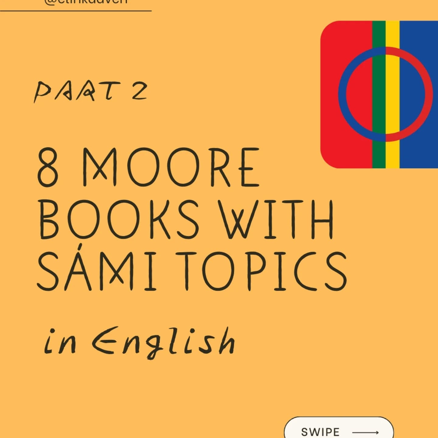 Part 2! Here are more books with Sámi topics. 📕📘✨ And I made a list on Amazon, just in case: https://amzn.to/4scqtLQ
I have not read all of them
myself, but I know of their existence, so let me know if you have read them, and what you thought about them! 🤓
#bookrecommendations #IndigenousVoices #books #sápmi”