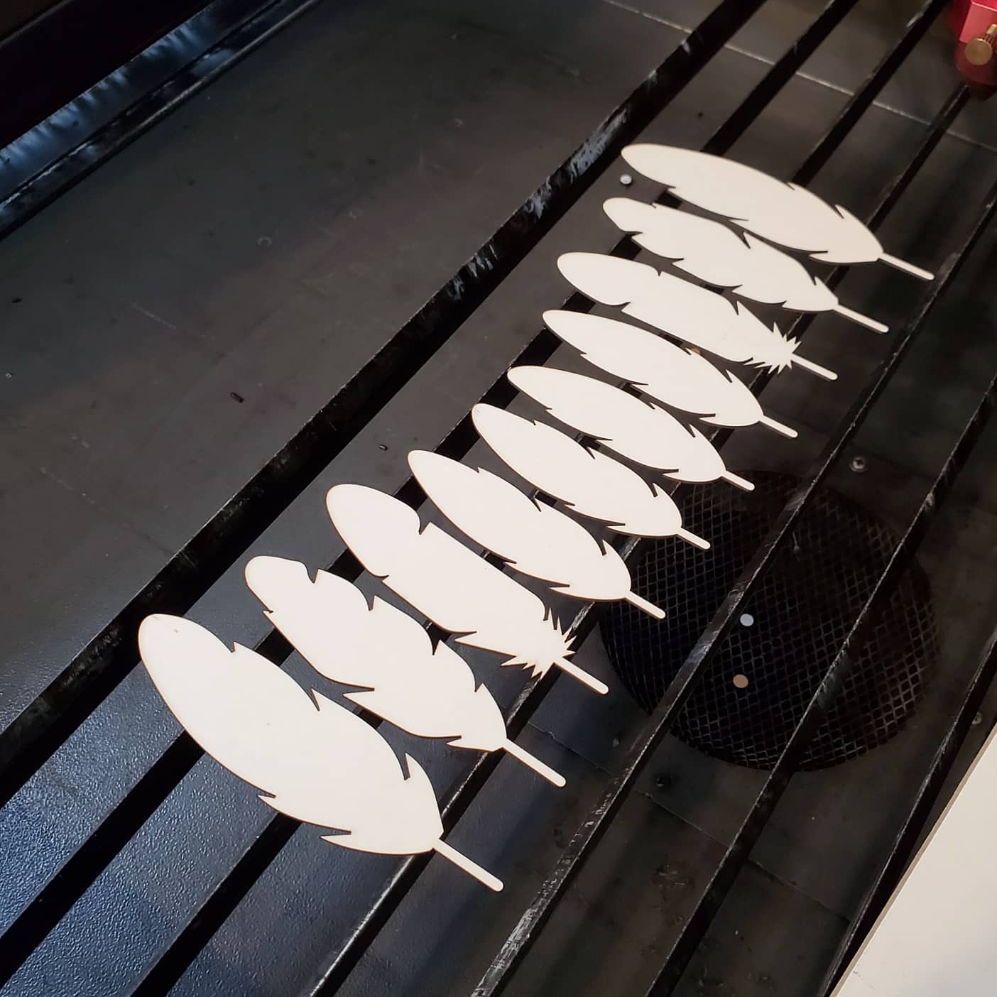 #lasercut parts for chickens