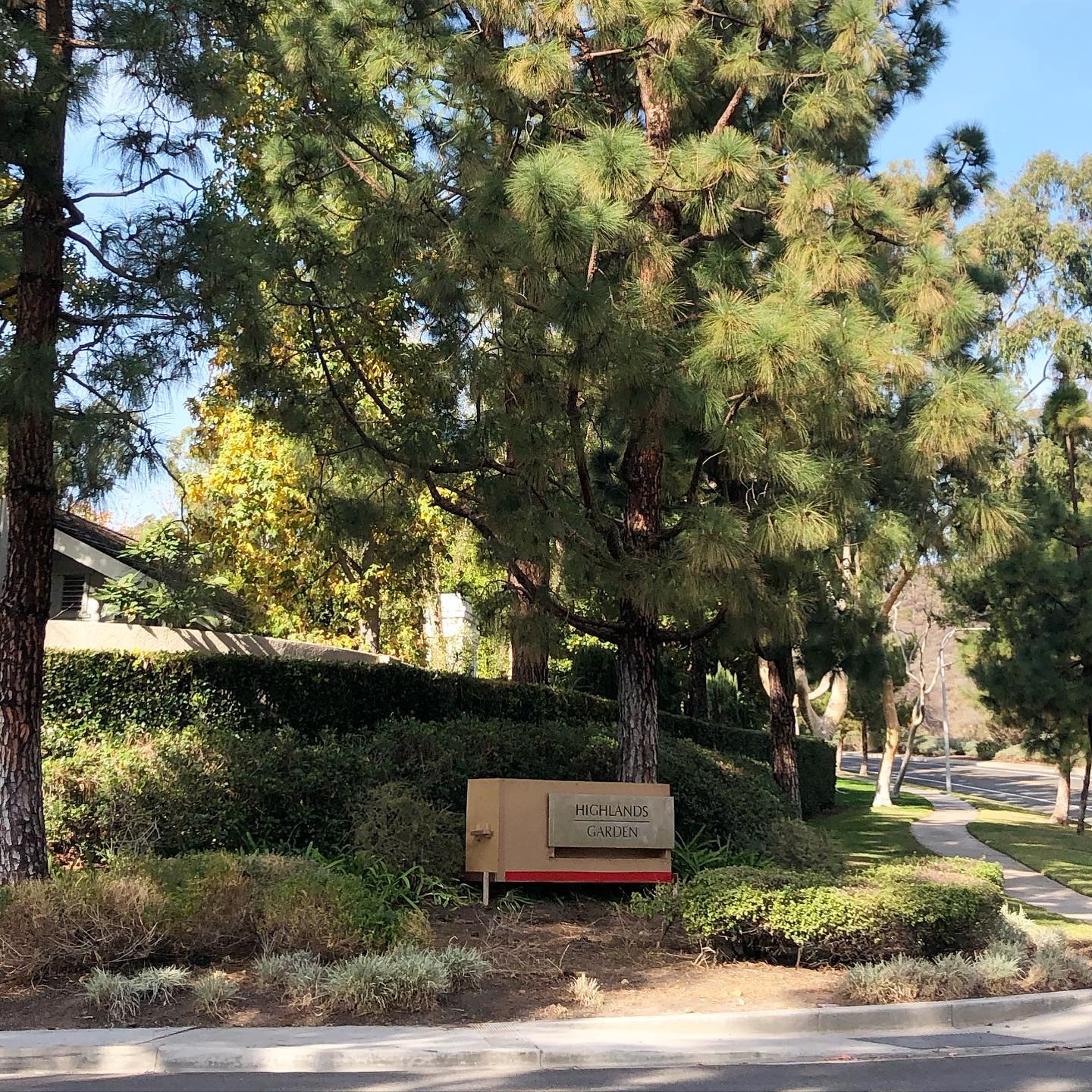 A mock monument sign will ensure the perfect final product for this beautiful community. Updated lighting and planting too...coming soon! #irvinecalifornia #landscapedesign #orangecountycontractors #landscapearchitecture