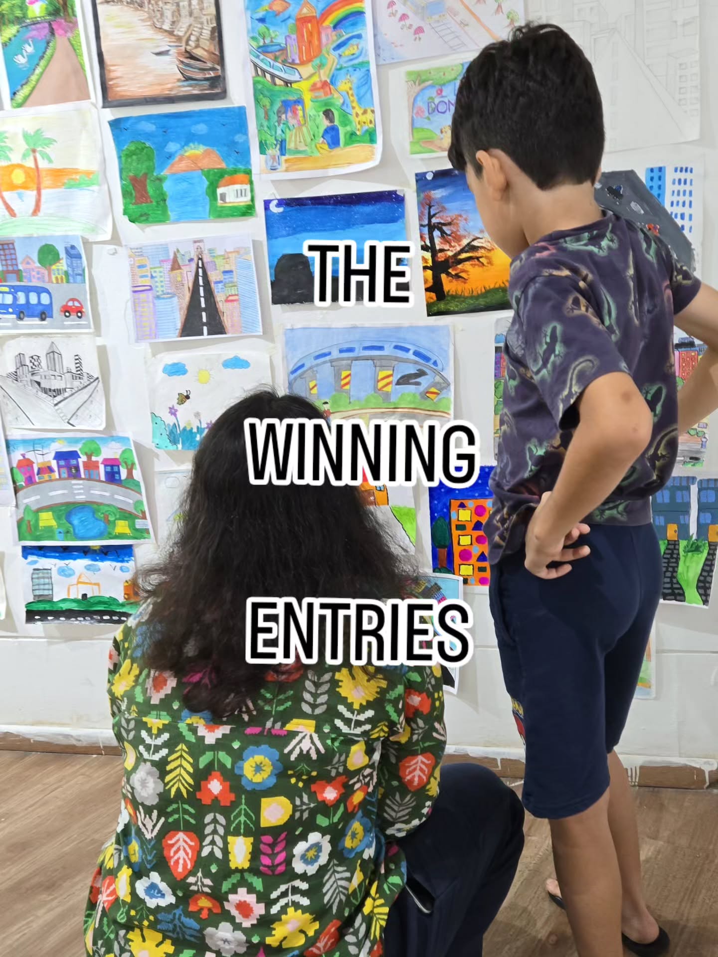 🎨 Congratulations to our 17 winning young city-makers! 🌳 5-14+ years
Thank you Swati Sanghvi @artstationindia @creativejackin for the prizes for our winners!
Sometimes the best urban planning conversations start at child height.
Our young city-makers picked up colours to boldly re-imagine their city. From magical parks to people-first streets, their ideas were thoughtful, joyful, and refreshingly fearless. 🌈
Children walked into The Everyday City exhibition by Bombay Greenway, got inspired to share what Mumbai could look like: safer streets, more trees, better parks, kinder spaces. Some even asked the Municipal Commissioner the questions we adults hesitate to ask.
We were overwhelmed by the response. Students from over 17 schools -
Japanese School, Oberoi International School, Comini Microschool, Harmony Montessori International, Bombay Scottish, S.S. Sahney High School, St. Elias Primary School, Billabong High International School (Juhu), AVM (BW), Holy Cross Academy (Kurla), Avabai Petit Girls’ School, St. Elias High School, Jamnabai Narsee, Lycée Français, R.N. Podar School, CNM School, and Deeds Public Charitable Trust joined the conversation.
Beyond the competition, children took part in hands-on activities, workshops, book readings and creative conversations, proving that kids truly belong in the city dialogue. ✨
Our jury had the incredibly tough mission of selecting just 17 winning entries from so many thoughtful ones!
We’re grateful to our wonderful jury for carefully reviewing the entries:Alisha Sadikot @artandwonderment, Birwa Qureshi@crraftofartindia, Sonal Sancheti @indiafoundationforcreativity,Farah Ahmad @troyblocks
A big thank you to @diptijain, who co-organized this art competition with us, your energy and commitment helped us reach so many schools in such a short span of time.
And a special mention to Pummy Jain, for her invincible spirit and constant encouragement. 💛
Thank you @theartlab2022 @alishasadikot @troyblocks @asivero_community @aradhananagpal @arts.by.the.bay @jaiminibhawna @deepabalsavar for the wonderful workshops, book readings and hands-on fun that sparked the children’s imagination and wonder.
#BombayGreenway