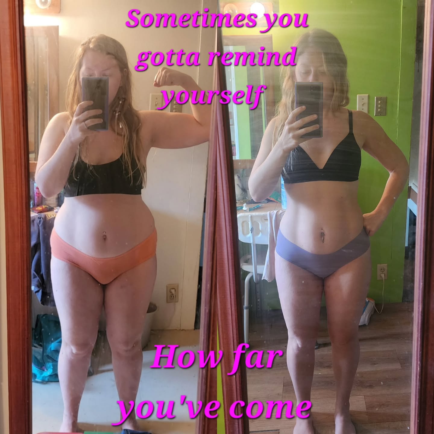 Still showing up. Still improving.