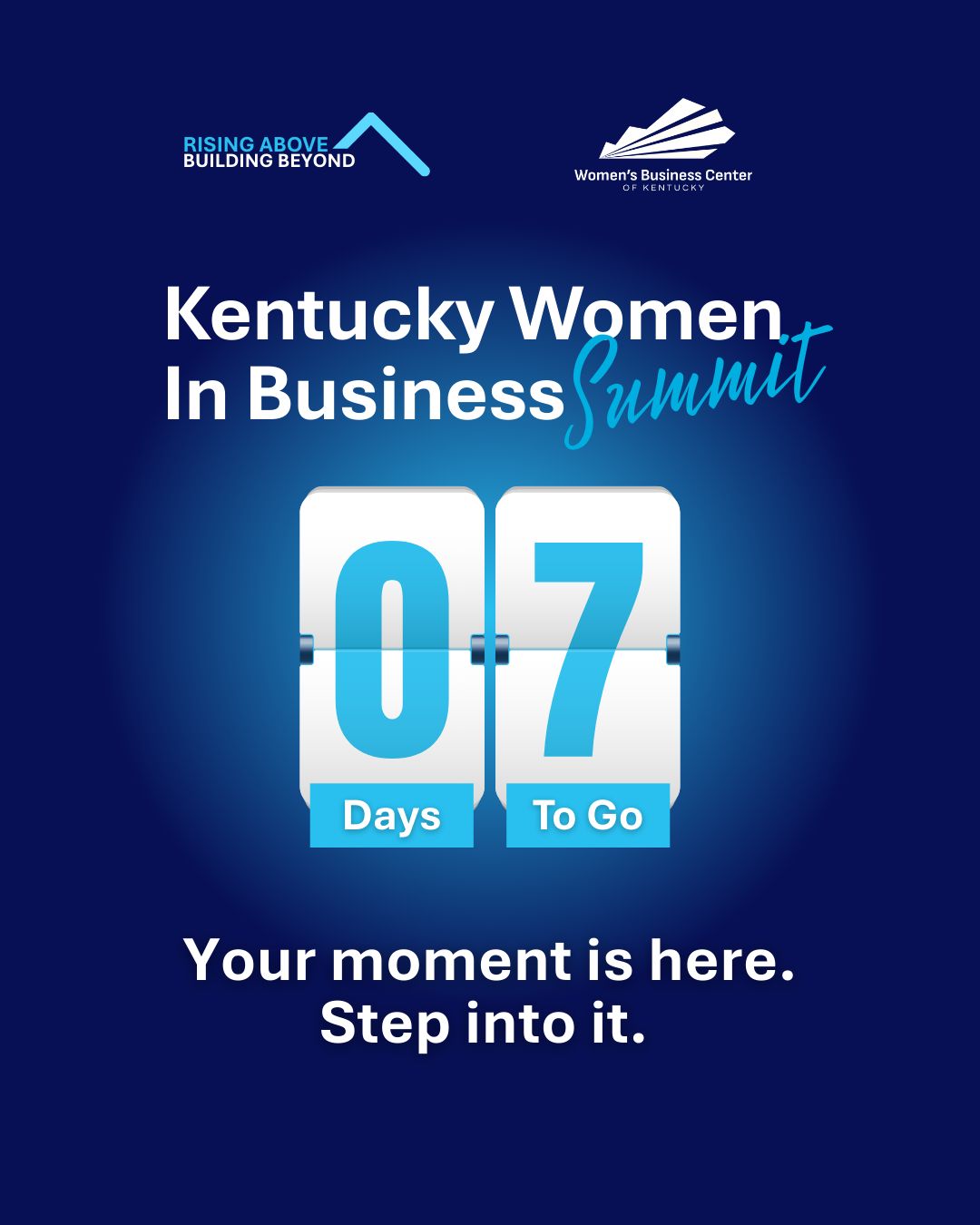 ✨ 7 Days Until the Kentucky Women in Business Summit.
In one week, founders, executives, and women leaders from across the region will gather at The Lyric for a day of bold conversations, practical insight, and meaningful connection.
This is a room designed to move you forward — with strategy, clarity, and community.
This is your moment to step in.
🎟 Secure your seat with the link in our bio: @wbckentucky