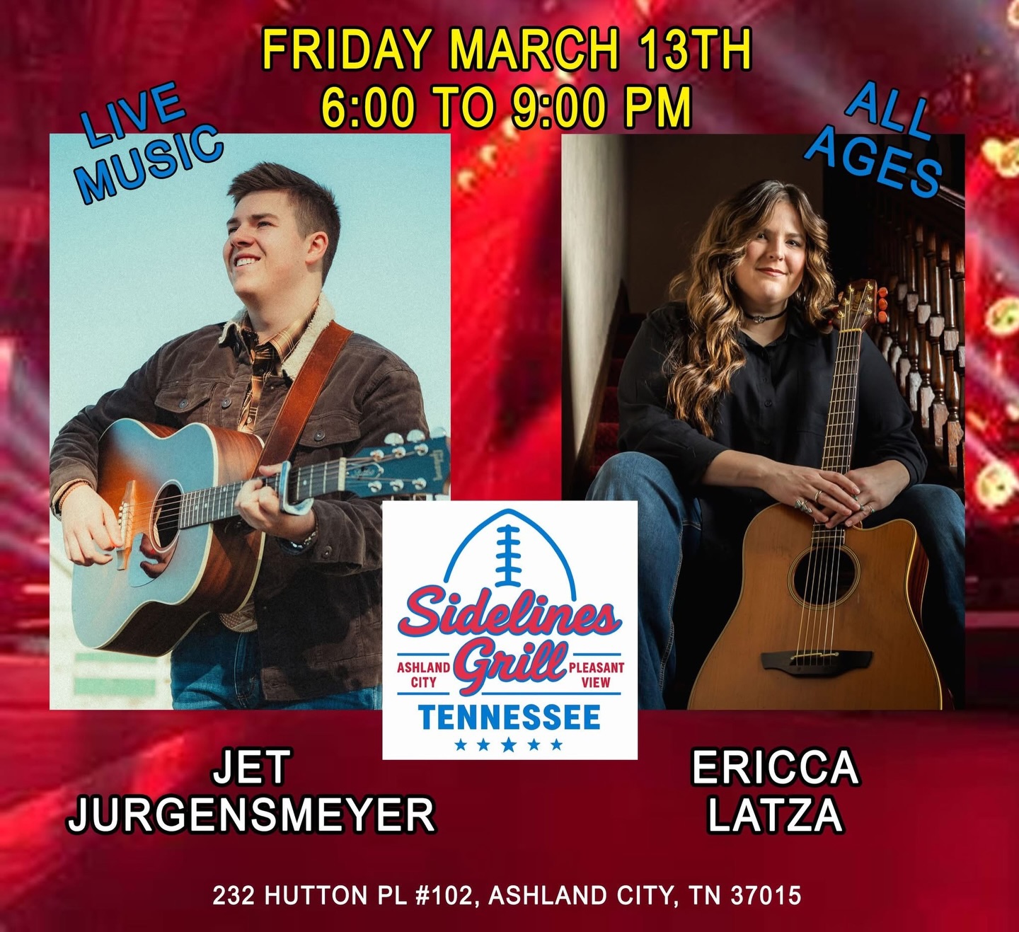 if you’re lookin for Friday night plans, you’re gonna wanna come hang out with me and @jetjurgensmeyer 🤠 (do you get it, it’s like the lyrics to Want A Cowboy lol) #nashville #singersongwriter #songwritersofinstagram #livemusic