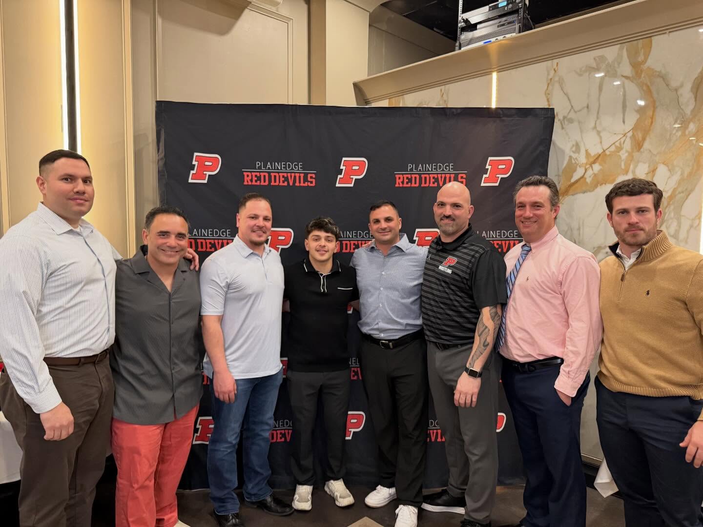 From our youth wrestlers just stepping on the mat for the first time, to our middle school, JV, and varsity athletes competing at the highest levels, it all comes back to the same foundation — one program working together to build the future of Plainedge wrestling.
This photo represents the coaches across every level who are committed to teaching the same values: hard work, discipline, accountability, and love for the sport. When our younger wrestlers step into the room, they’re not just joining a team — they’re becoming part of a complete wrestling family that grows together from youth all the way through varsity.
Proud of the coaches who give their time and energy to make this possible and proud of the wrestlers who represent the program every day.
The future is bright. 💪
#weareplainedgewrestling