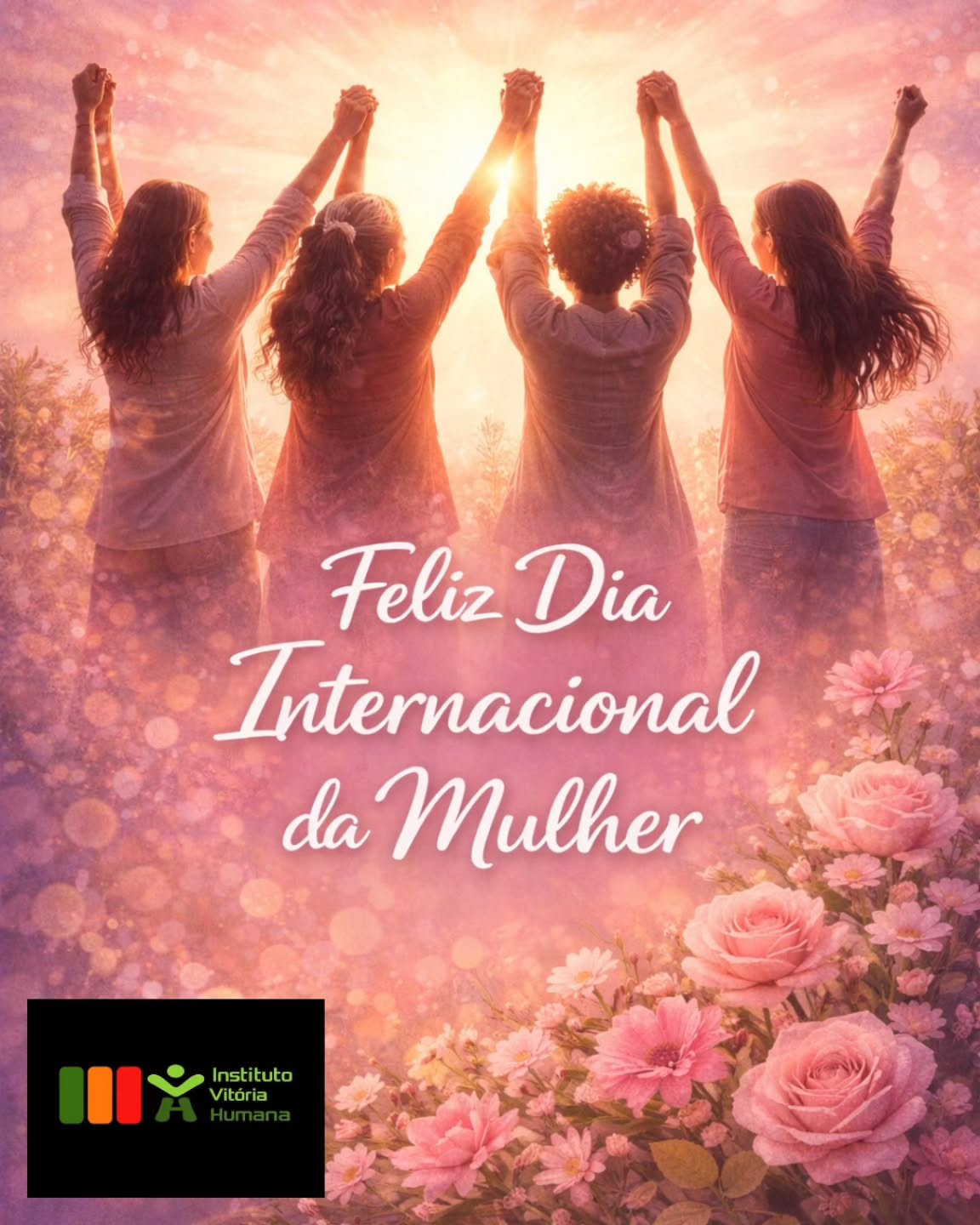 💐Hoje celebramos a força, a sensibilidade e a coragem de todas as mulheres. Mulheres que, com seu olhar atento e coração generoso, transformam realidades e constroem caminhos de esperança todos os dias.
No Instituto Vitória Humana, temos a alegria de conviver com mulheres que fazem a diferença de muitas formas: colaboradoras dedicadas, voluntárias generosas, parceiras comprometidas, doadoras solidárias e também nossas acolhidas, que nos ensinam diariamente sobre superação, dignidade e recomeço.
Cada gesto de cuidado, cada palavra de incentivo e cada atitude de amor ajudam a construir o que o Instituto Vitória Humana é hoje: um espaço de acolhimento, respeito e humanidade.
Neste Dia Internacional da Mulher, nossa gratidão e homenagem a todas vocês que, com sua presença e ação, semeiam bondade e transformam o mundo ao seu redor.
Feliz Dia da Mulher!💖