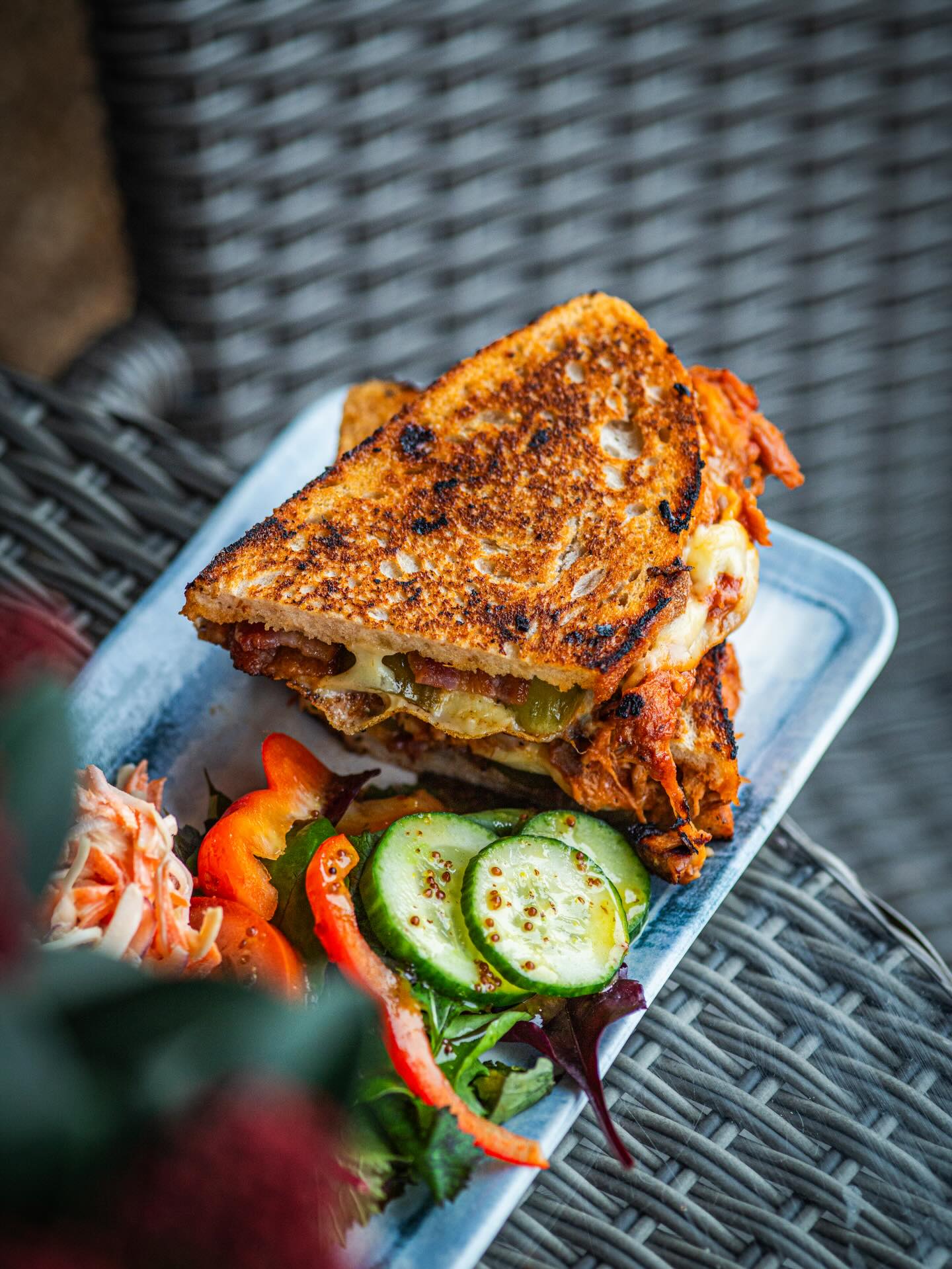 🚨New Toastie Alert 🚨
Introducing Rossco’s Pulled Pork Toastie served here at Avonfield.
Hickory BBQ pulled pork
Smoked cheddar
Streaky bacon
Pickled gherkin
All melted into the ultimate toastie and served with our homemade slaw & side salad.
Trust us… you’re going to want this one!