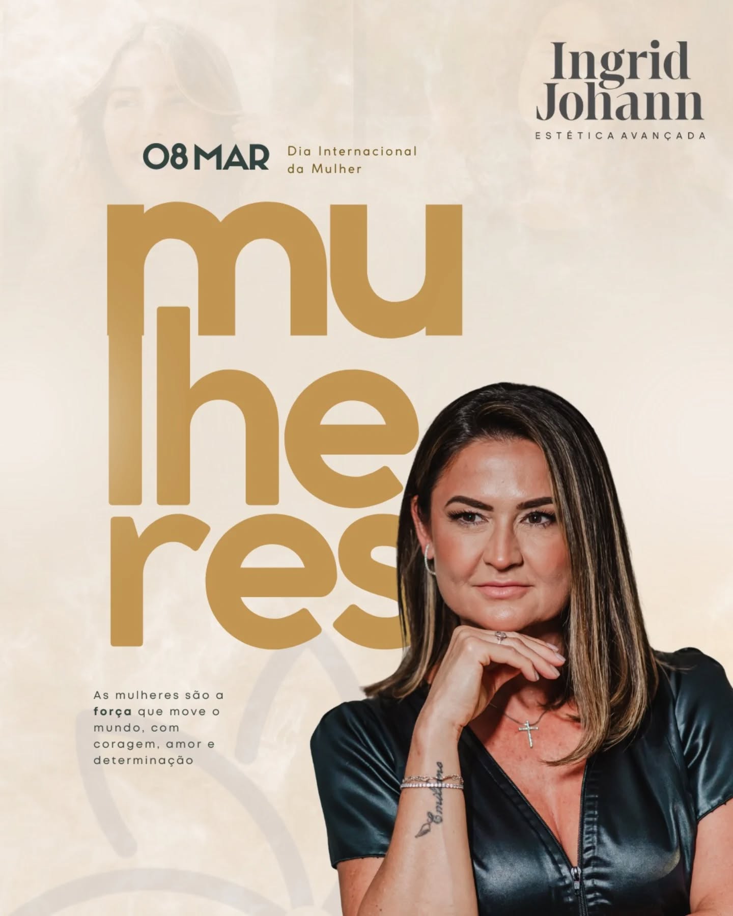 Ser mulher é carregar muitas forças em uma só essência.
É ter coragem para enfrentar desafios,
sensibilidade para cuidar,
e determinação para transformar o mundo todos os dias.
Hoje celebramos todas as mulheres:
as que inspiram, as que lutam, as que acolhem e as que constroem histórias com coragem e amor.
Que nunca nos falte voz, espaço e reconhecimento.
Feliz Dia da Mulher. 🌷✨
Com carinho,
Dra. Ingrid Johann
#diadamulhe̶r #forçafeminina #mulheresqueinspiram #autoestimafeminina #empoderamentofeminino