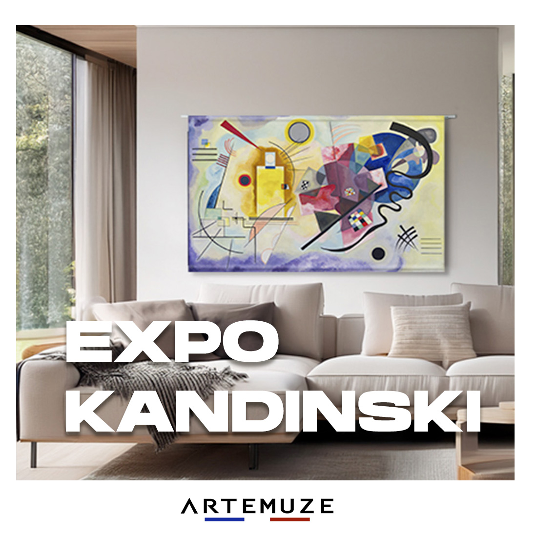 Et si Kandinsky regardait des photos pour inventer l’abstraction ?
L’exposition « Kandinsky face aux images » au LaM de Villeneuve-d’Ascq dévoile une facette étonnante du peintre : son inspiration vient aussi du réel, des photographies et des objets du quotidien.
Troïkas russes, voyages, reproductions d’arts du monde, archives personnelles…
Autant d’images qui ont nourri la naissance de ses célèbres compositions abstraites.
Une belle occasion de redécouvrir un artiste majeur autrement.
Et si vous aimez l’énergie graphique de Kandinsky, sachez que vous pouvez aussi accueillir cet esprit artistique chez vous :
chez Artemuze, certaines inspirations issues de l’art moderne existent sous forme de coussins décoratifs ou de toiles murales.
L’art quitte alors le musée… pour entrer dans votre salon.
#Kandinsky #ArtAbstrait #ExpositionArt #ArtModerne #Artemuze