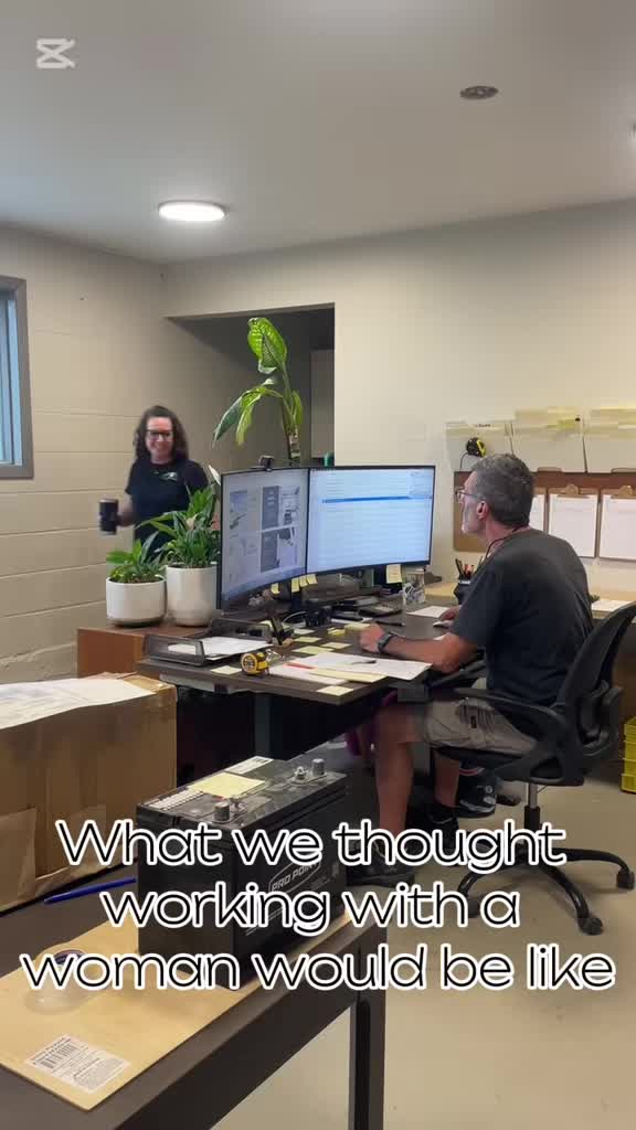 In honour of International Women’s Day, I am reposting this.
In all honesty, I work with a fantastic group of guys who treat me as an equal every day. And they go along with my social media ideas with smiles on their faces.
#revolutionrailers #internationalwomensday #rvrenovation #shoplife #rv #rvlife #BuiltNotBasic #rvreimagined #betterthannew