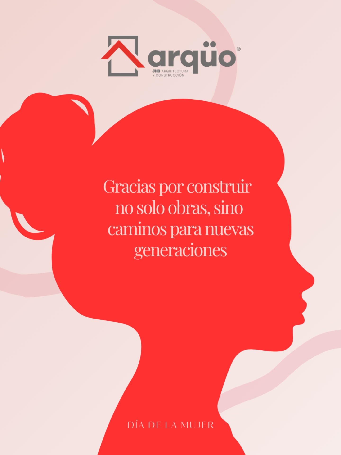 Queremos reconocer y celebrar a todas las mujeres que hacen parte de Arquo. Su talento, compromiso y profesionalismo son fundamentales en cada uno de los proyectos que desarrollamos, aportando visión, carácter y sensibilidad a cada proceso de diseño, planeación y construcción.
En un sector como el de la construcción, donde cada detalle exige precisión, liderazgo y disciplina, el trabajo de las mujeres en nuestro equipo demuestra que las grandes obras también se levantan con inteligencia, dedicación y una mirada que transforma los espacios en verdaderas experiencias para las personas.
Gracias por construir con nosotros futuro, ciudad y oportunidades. Hoy celebramos el valor, la capacidad y la huella que cada una de ustedes deja en Arquo. Feliz Día de la Mujer. 👷♀️🏗️