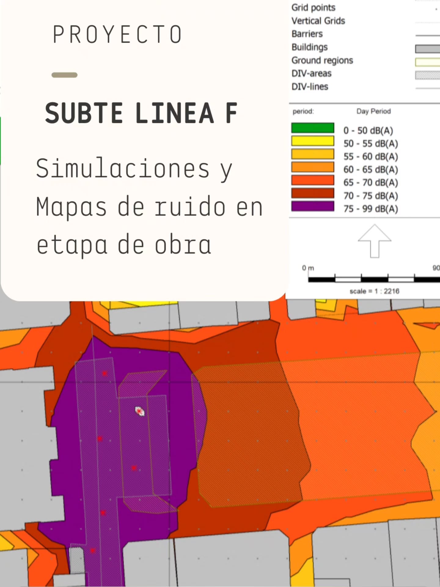 En tiempo récord, completamos el Informe de Evaluación de Impacto Acústico del proyecto Línea F de Subterráneo de la ciudad de Buenos Aires. 📄👨🏻💻
Este trabajo requirió establecer la Línea de Base Acústica (LBA) en el área de influencia a partir de mediciones de ruido urbano, luego efectuar simulaciones acústicas predictivas de la etapa operacional mientras se ejecuta la obra y post-operacional considerando los potenciales ruidos del subte y sus sistemas de ventilación. 🚆👷🏻♂️
#NoiseMapping #ingenieríaacústica #MapasDeRuido