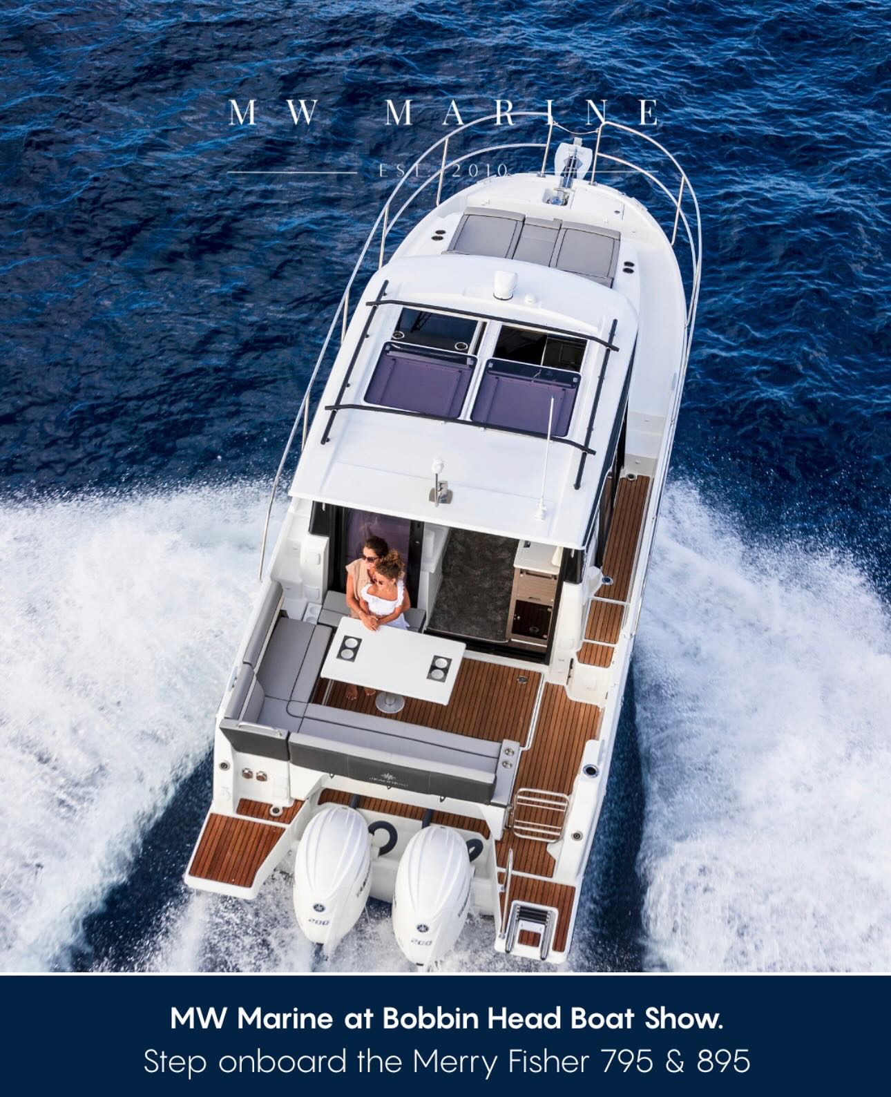 ⚓ MW Marine will be at Bobbin Head Boat Show
Sat 28th and Sun 29th March 10-4 each day
With over 20 years in the marine industry, MW Marine is a Sydney-based dealership specialising in premium new and pre-owned boats. As the official NSW dealer for Jeanneau, Four Winns & Wellcraft, we offer a range of vessels suited to everyone — from first-time buyers to experienced boat owners.
MW Marine was built on a simple idea: deliver a more considered, service-led approach to boat sales. That focus still drives the business today. Our experienced in-house team across sales, service and operations supports the entire ownership journey — from first enquiry to delivery and ongoing support.
A trusted name in the Australian marine market, MW Marine is known for its expertise, long-standing relationships and exceptional service.
🌊 Boats we’re bringing to the Bobbin Head Boat Show
🚤 Jeanneau Merry Fisher 795
A compact and versatile weekender designed for both day trips and overnight stays. Easy to handle with a fully enclosed cabin and clever use of space — perfect for couples or small families.
✔ Sleeps up to 4
✔ Enclosed cabin with galley & head
✔ Large forward berth + convertible saloon
✔ Single outboard up to 250HP
✔ Ideal for fishing, cruising & weekend adventures
🚤 Jeanneau Merry Fisher 895
A larger, more capable family cruiser built for longer trips and all-season boating. With twin engines and separate cabins, it’s designed for comfortable cruising.
✔ Twin engines (up to 2 × 250HP)
✔ Two separate cabins
✔ Convertible saloon for additional berths
✔ Spacious enclosed cabin with 360° visibility
✔ Designed for comfortable cruising in all conditions
Come see them in person at the Bobbin Head Boat Show.
#MWMarine #BobbinHeadBoatShow #Jeanneau #JeanneauAustralia #MerryFisher #BoatingAustralia #SydneyBoating #BoatShow #LuxuryBoats #FamilyBoating #FishingBoat #CruisingLife #OnTheWater