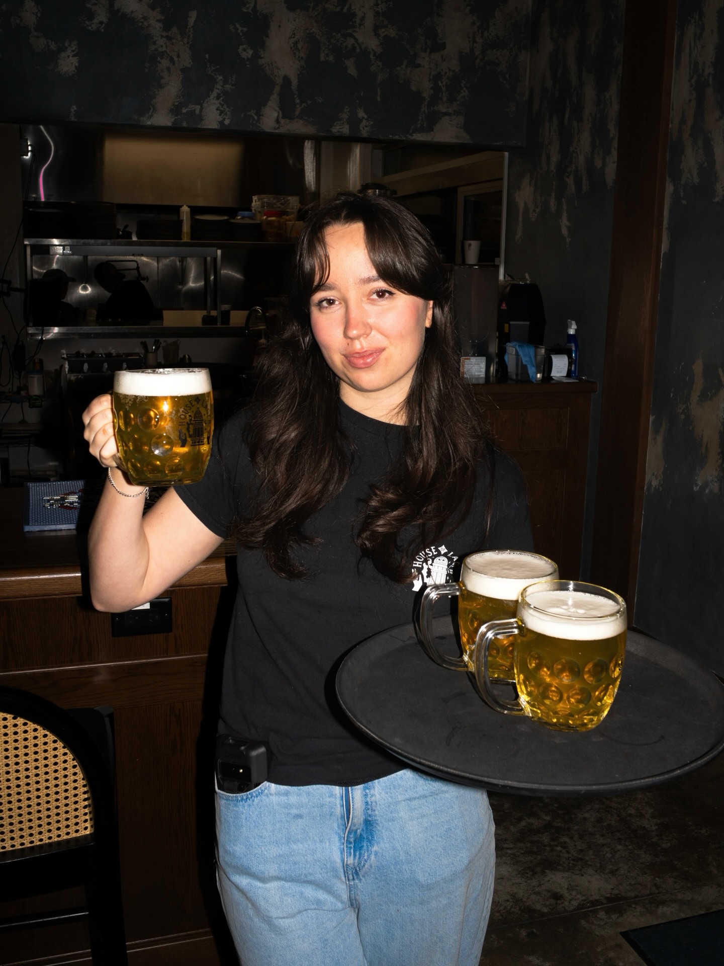 The amazing Ruby carrying some happiness, three at a time 🍻 See you this weekend !