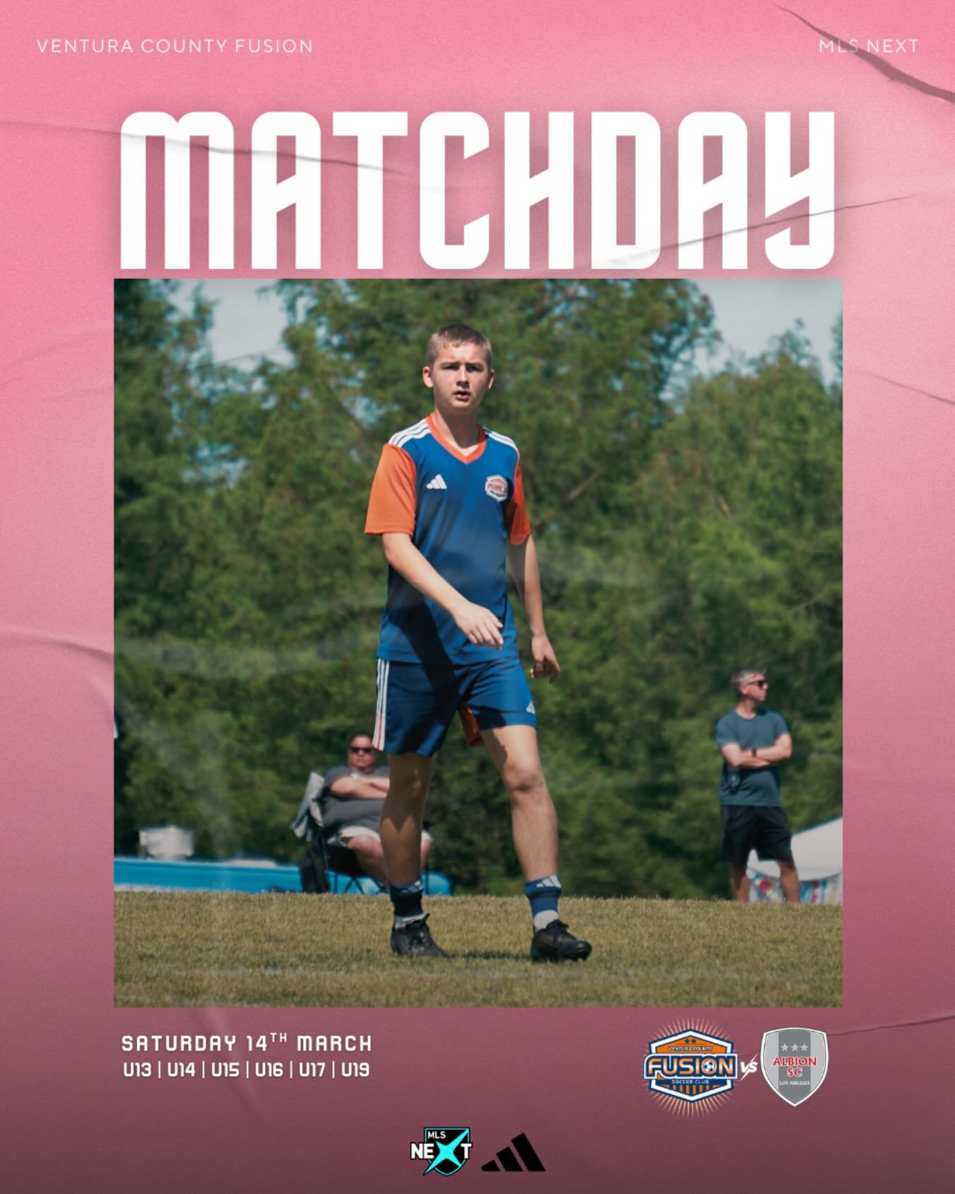 Away day!
MLS Next Homegrown Division travel down to Albion Los Angeles!
🔵🟠 | #Prideofthe805 | #VamosFusion