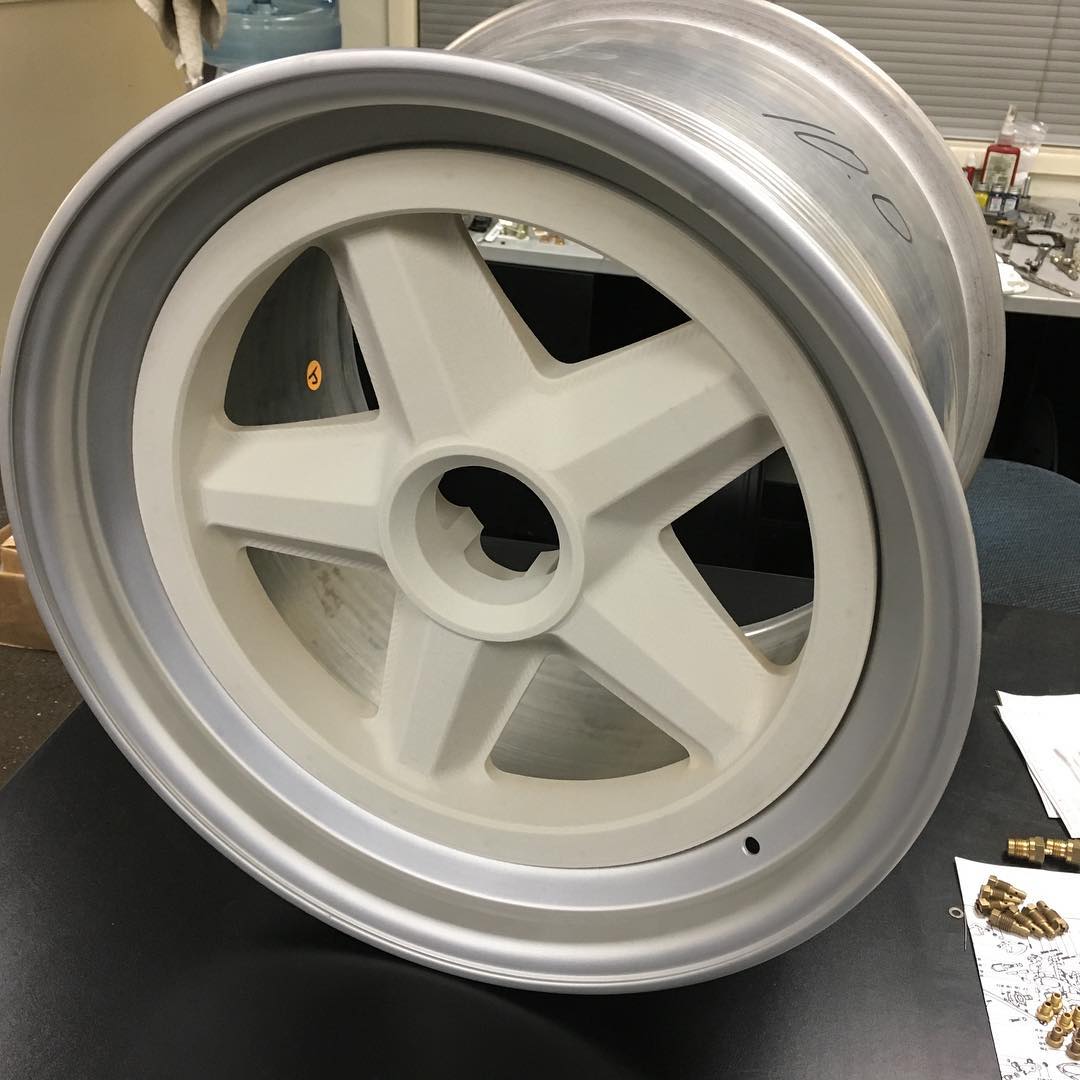 If you can’t find what you want, make your own. #centerlock #porsche917 #porschehotrod #burnhamperformance