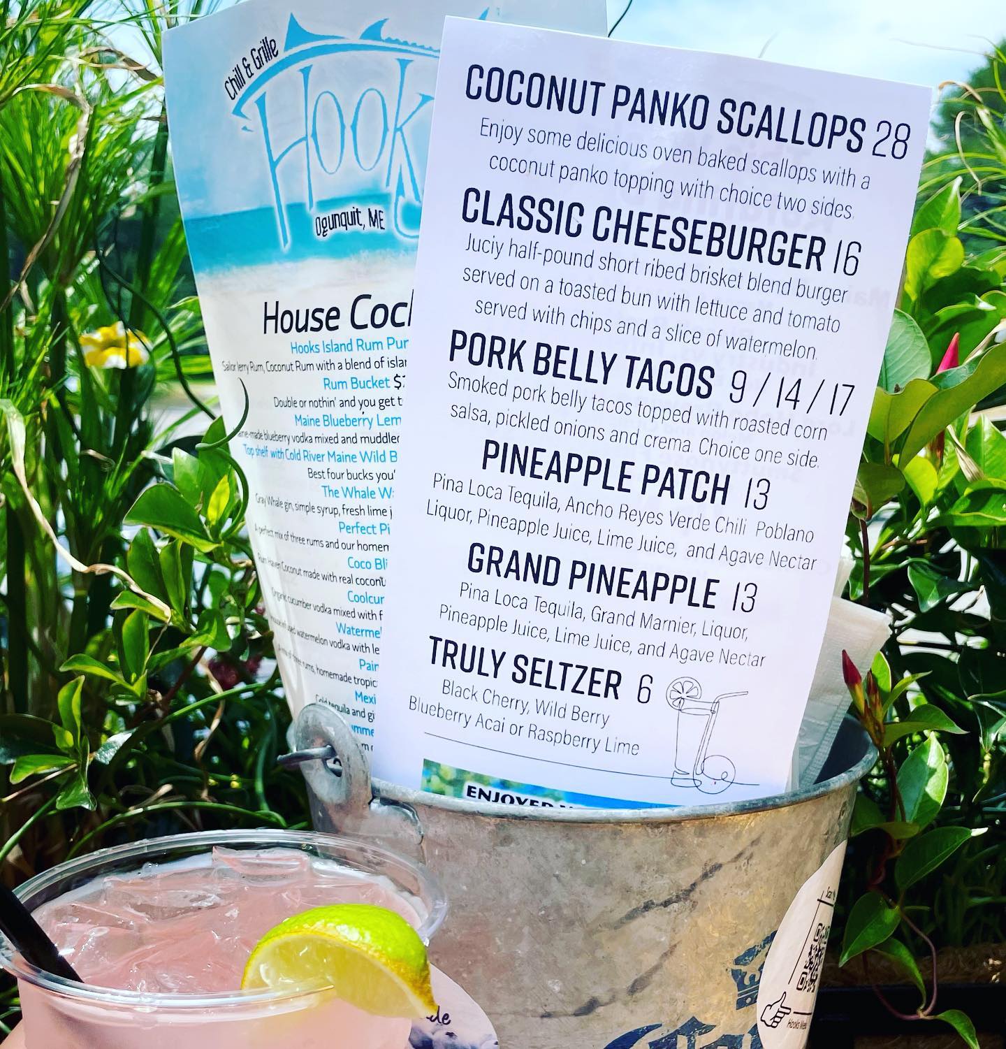 Weekend Specials ๐บ๐ธ ๐ฎ ๐น #july4thweekend #ogunquit #hooksogt #july4th