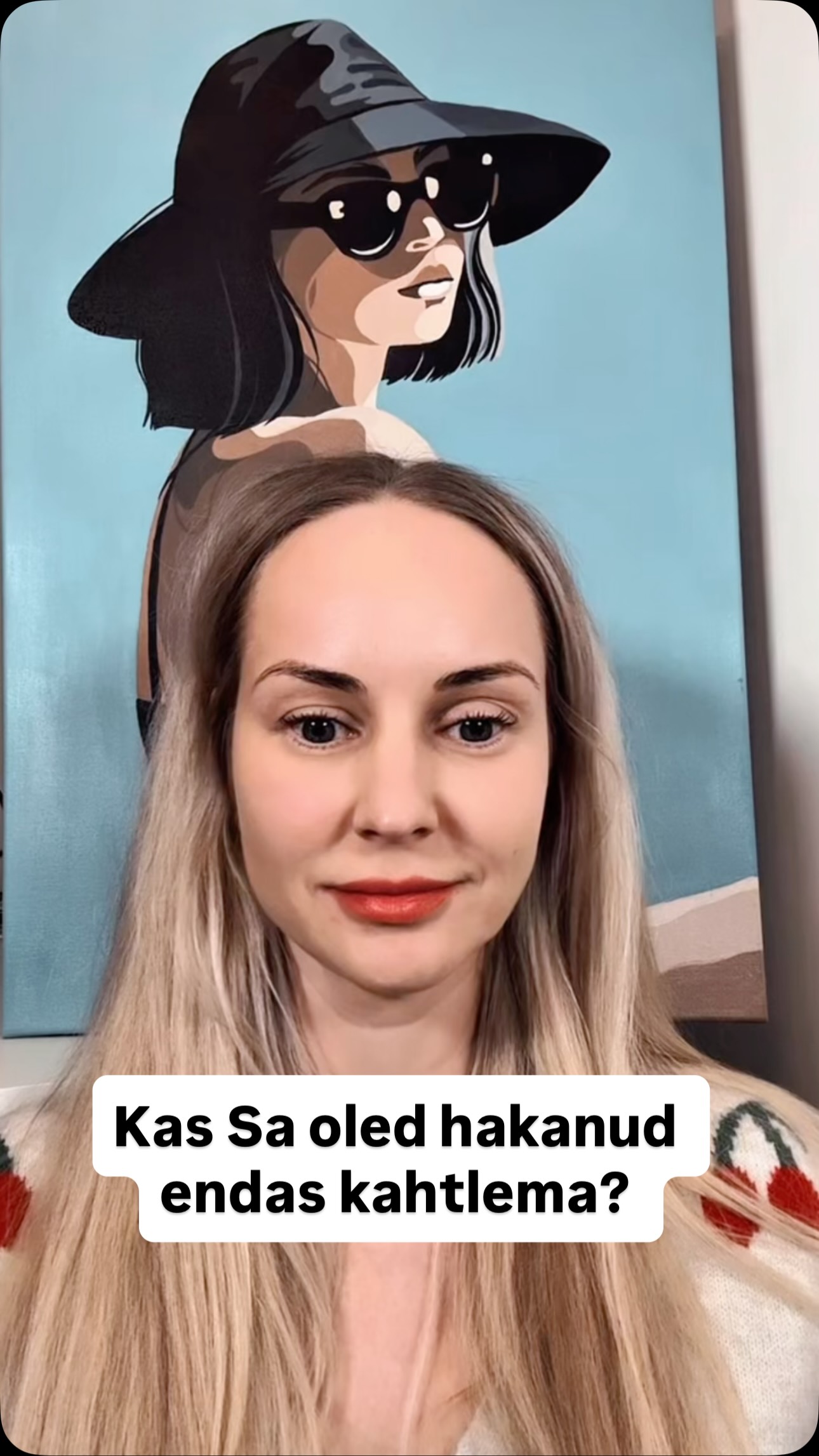 Kui inimese kogemust korduvalt eitatakse, tema tundeid vähendatakse või talle öeldakse, et ta mäletab valesti, siis aktiveerub aju ohusüsteem. Amygdala tõlgendab seda olukorda ohuna ja keha vabastab stressihormoone nagu kortisool ja adrenaliin.
Need hormoonid aitavad lühiajaliselt ellu jääda, kuid pikaajalise surve korral mõjutavad nad meie võimet rahulikult analüüsida, meenutada ja otsuseid teha.
Seetõttu ei ole haruldane, et inimene hakkab lõpuks kahtlema oma tajus, isegi siis, kui tema kogemus oli algusest peale õige.
See ei ole nõrkuse märk.
See on närvisüsteemi reaktsioon pidevale psühholoogilisele survele.
Kui sa oled kunagi mõelnud:
“Äkki ma tõesti kujutan ette?”
siis tasub vaadata mitte ainult ühte vestlust, vaid kogu mustrit.
Minu selja taga on minu lemmik kunstniku maal enesekindlast naisest. @jaanatennoart
#gaslighting #sundkontroll #coercivecontrol #trauma #neuropsühholoogia