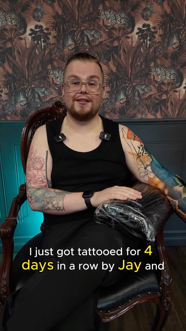 Real commitment.
This sleeve and hand was done over four days straight for a client who flew in from Germany to Edmonton just for this project.
The craziest part?
He waited 10 years before finally committing to it.
Four days.
Long sessions.
A lot of pain.
But this is what it looks like when someone truly believes in the vision and trusts the process.
Huge respect and gratitude to collectors like this who are willing to travel across the world and fully commit to the art.
Moments like this remind me why I do what I do.
#testimonial #jayfreestyle #travel #tattoo