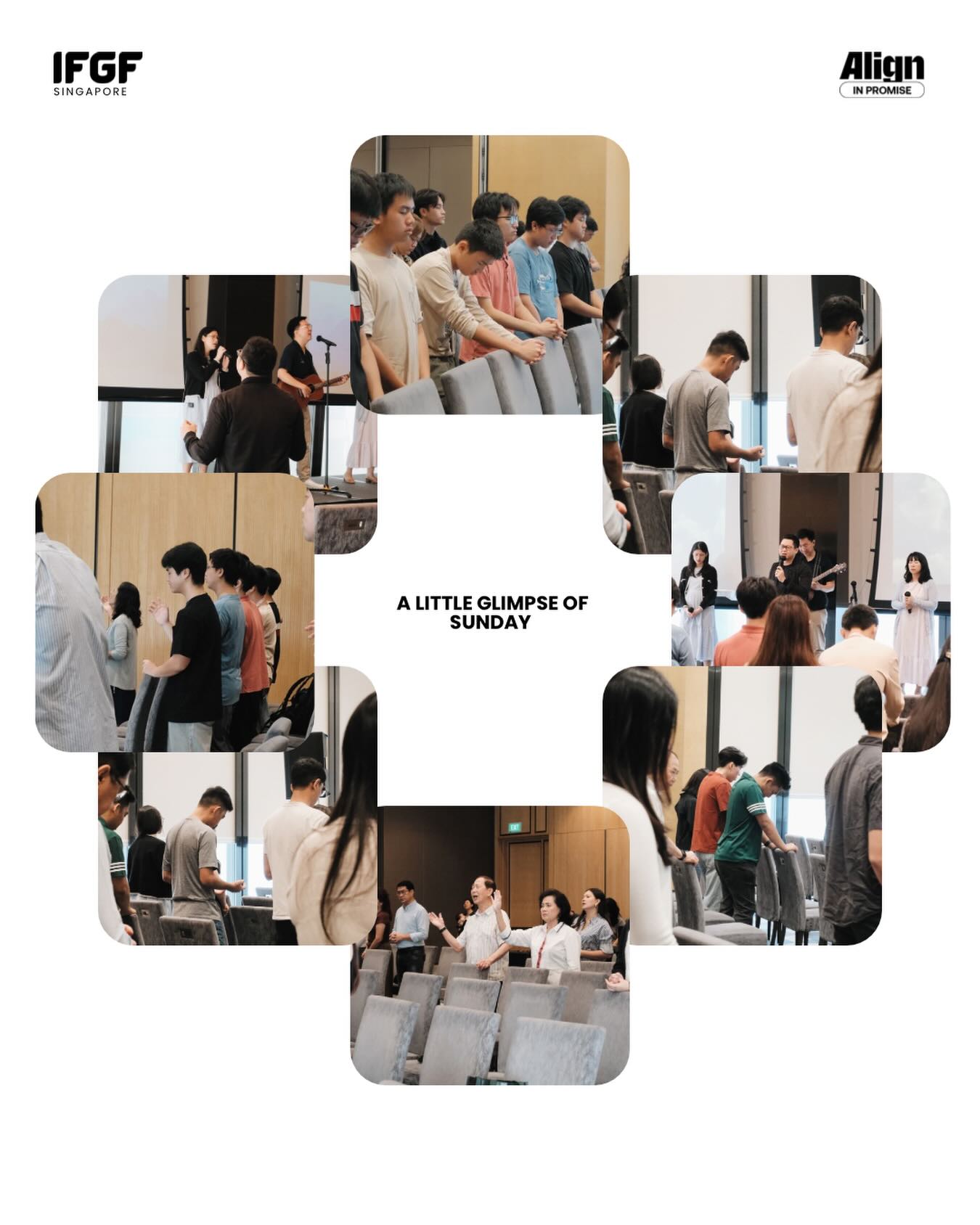 A little glimpse of Sunday ✨
There’s something powerful about gathering together in His presence.