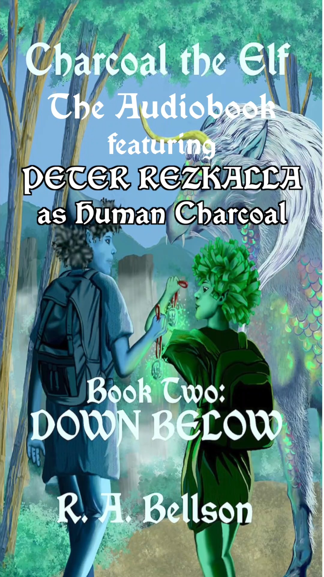 PETER REZKALLA - featured lead voice actor in the Audiobook for Charcoal the Elf Book Two