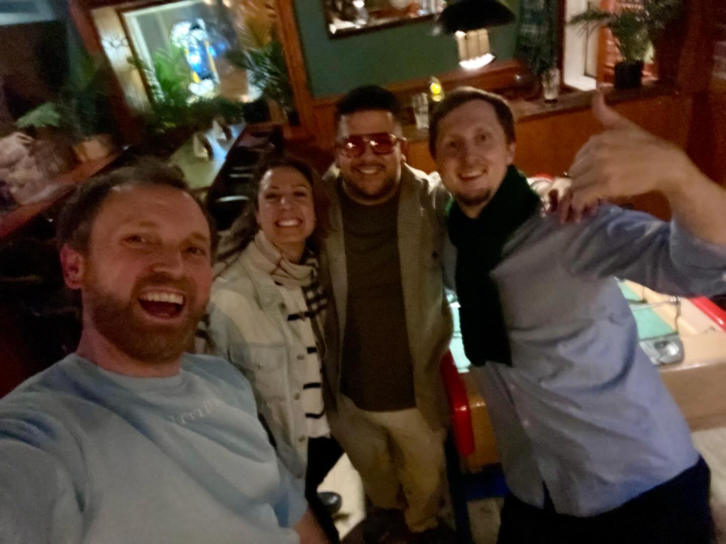 A stellar end to a beautiful week working in Quebec City with the best in the biz. I look forward to the next time our paths cross:)