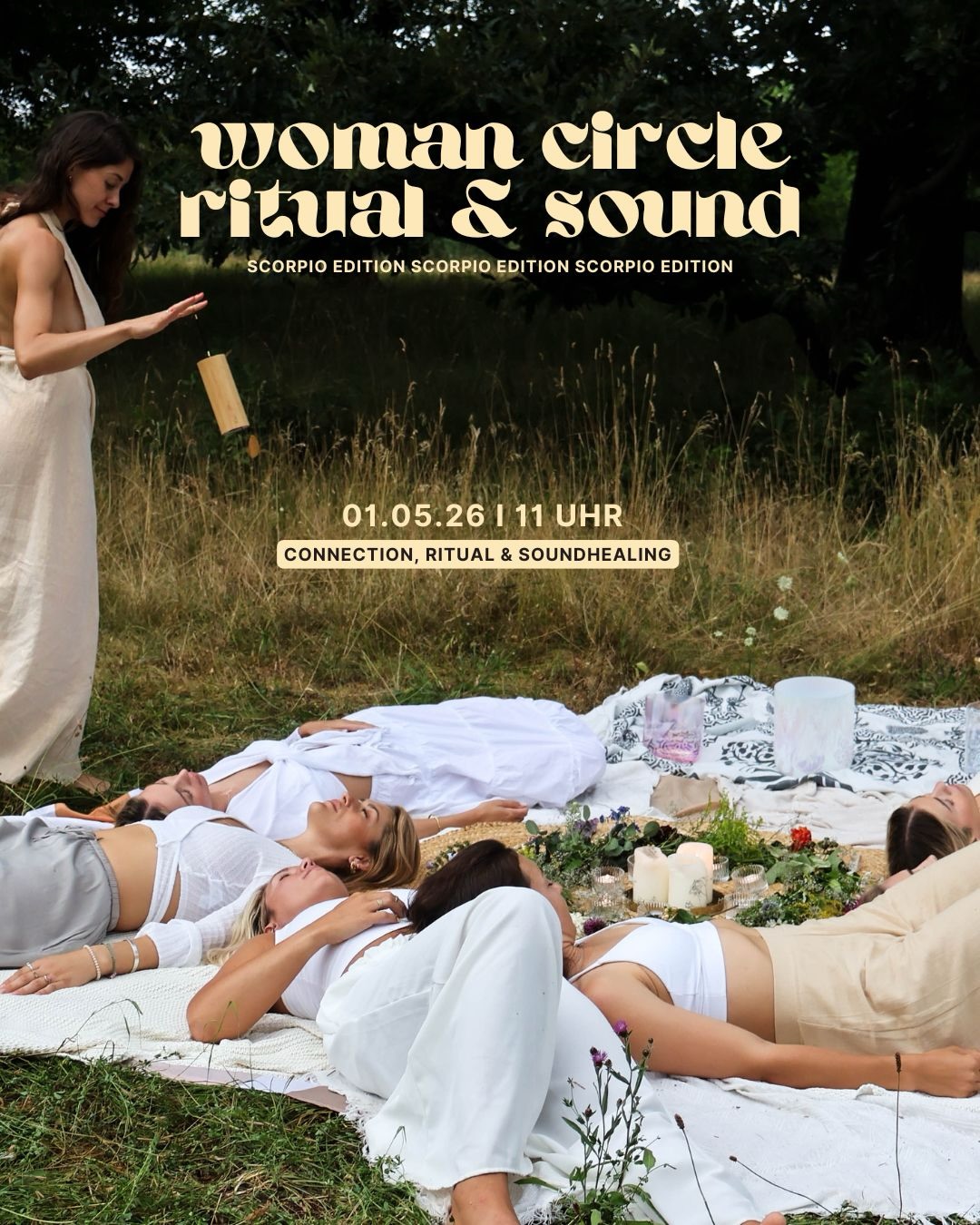 Sometimes we just need a pause.
Ein paar Stunden raus aus dem Alltag.
Raus aus dem Funktionieren.
Zurück zu dir.
Im Mai öffne ich wieder einen Woman Circle.
Ein Raum für Verbindung, Reflexion und einen bewussten Reset.
Dich erwarten sanftes Movement, Breathwork, Journaling, Meditation, ein kleines Feuerritual und ein tief entspannendes Sound Healing mit Crystal Bowls.
Wir treffen uns draußen in der Natur, nehmen uns Zeit zu spüren, loszulassen und wieder bei uns selbst anzukommen.
🗓 01. Mai | 11–13 Uhr
📍 Outdoor im Rosensteinpark
Die Plätze sind bewusst begrenzt.
Wenn du spürst, dass dieser Raum gerade genau richtig für dich ist – ich freue mich, dich im Circle zu sehen. 🌿
Anmeldung über den Link in meiner Bio.
#womancircle #soundhealing
