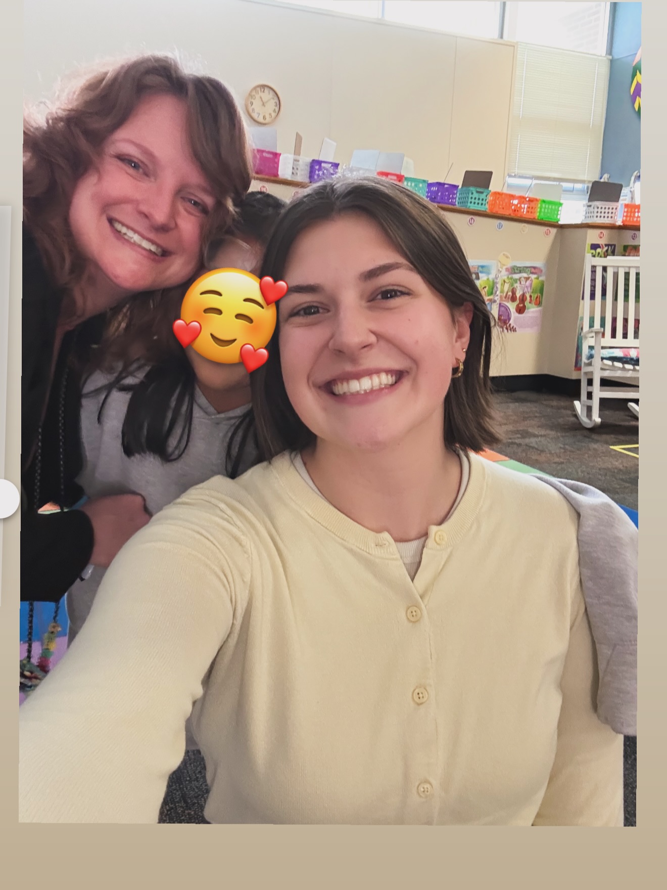 I had a fantastic time student teaching with @kellytheepope ♥️🎶 Thank you for sharing your classroom with me! You rock, and I had a blast!!!!