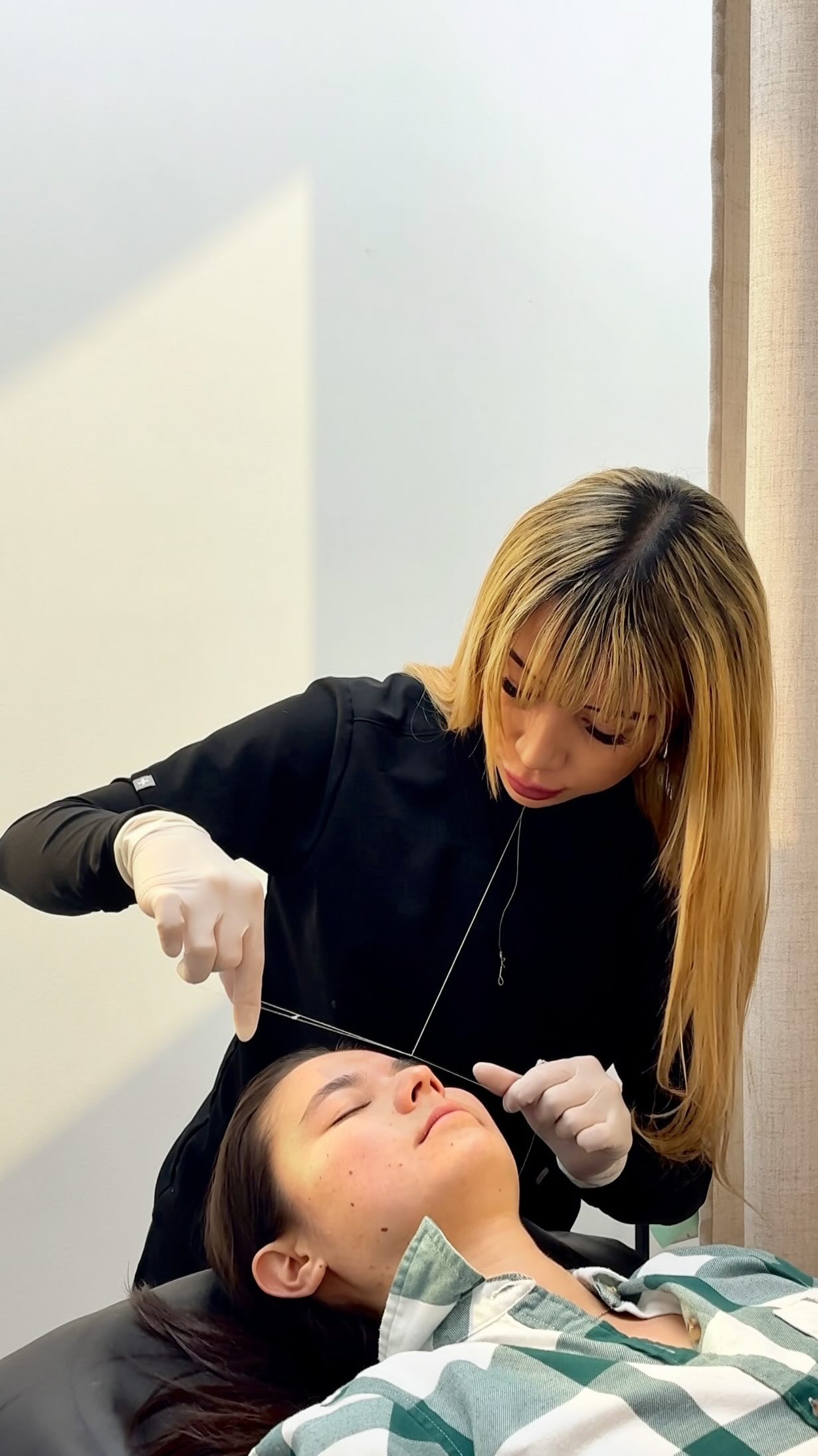 Precision is Everything â¨
.
.
.
.
#brows #threading #lavoomsalonyyc