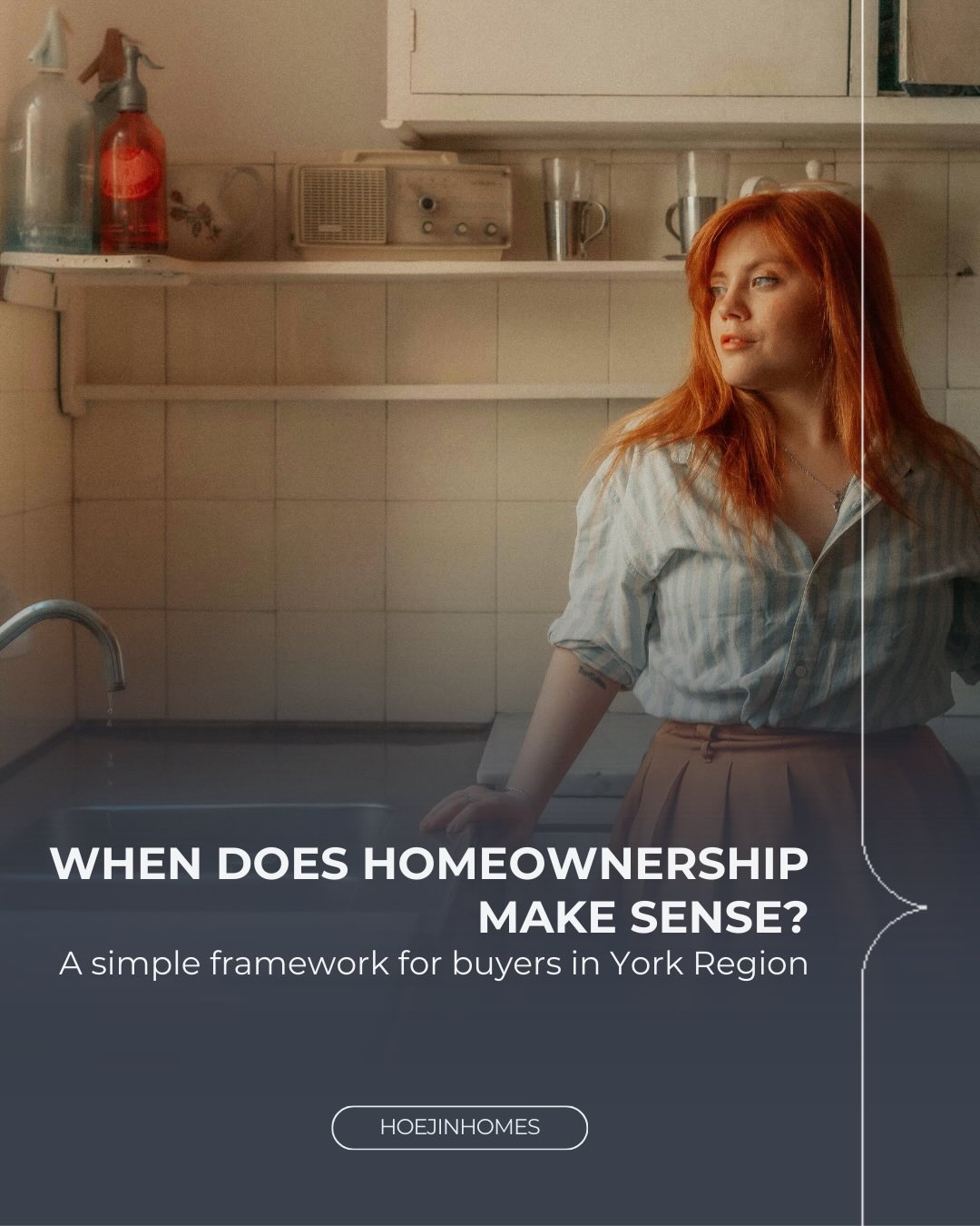 When does homeownership actually make sense?
For many buyers, the question is not simply about timing the market. It’s about whether ownership fits their life right now.
Stability, financial comfort, lifestyle preferences, and long-term plans all play a role.
Sometimes renting provides flexibility.
Sometimes homeownership provides stability.
The goal is not to prove that owning is better than renting. It’s to understand which choice fits your life more clearly.
If you’re looking for guidance based on clarity rather than pressure, Start a conversation.
Turning complexity into clarity.
One decision at a time.
Hoejin Wang | Hoejin Homes
RE/MAX All-Stars Realty Inc.
Stouffville & York Region REALTOR®
📱 | DM Hoejin
📞 | 416.892.3511
📧 | hoejinhomes@gmail.com
💻 | hoejinhomes.com
#YorkRegionRealEstate
#StouffvilleRealEstate
#FirstTimeHomeBuyer
#RentVsBuy
#HomeownershipDecision
OntarioRealEstate
