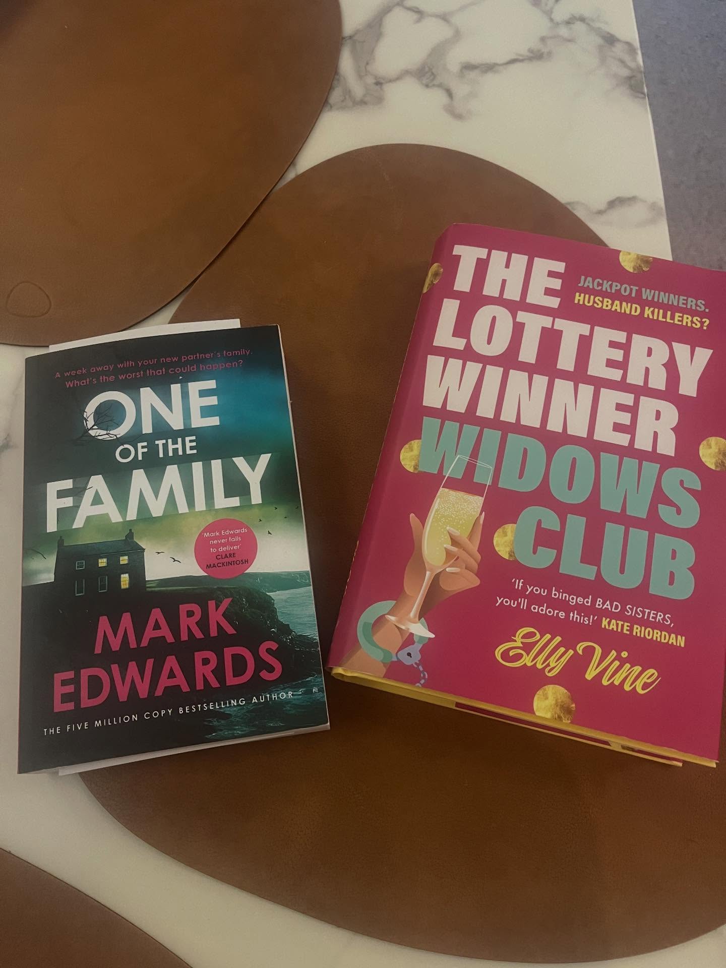Bookpost! The pretty finished hardback of the new comedy crime by @lucyvineauthor, and the new one by @markedwardsauthor - you’ve probably seen his last one all over the shops of late. #books #bookstagram #crime #crimefiction