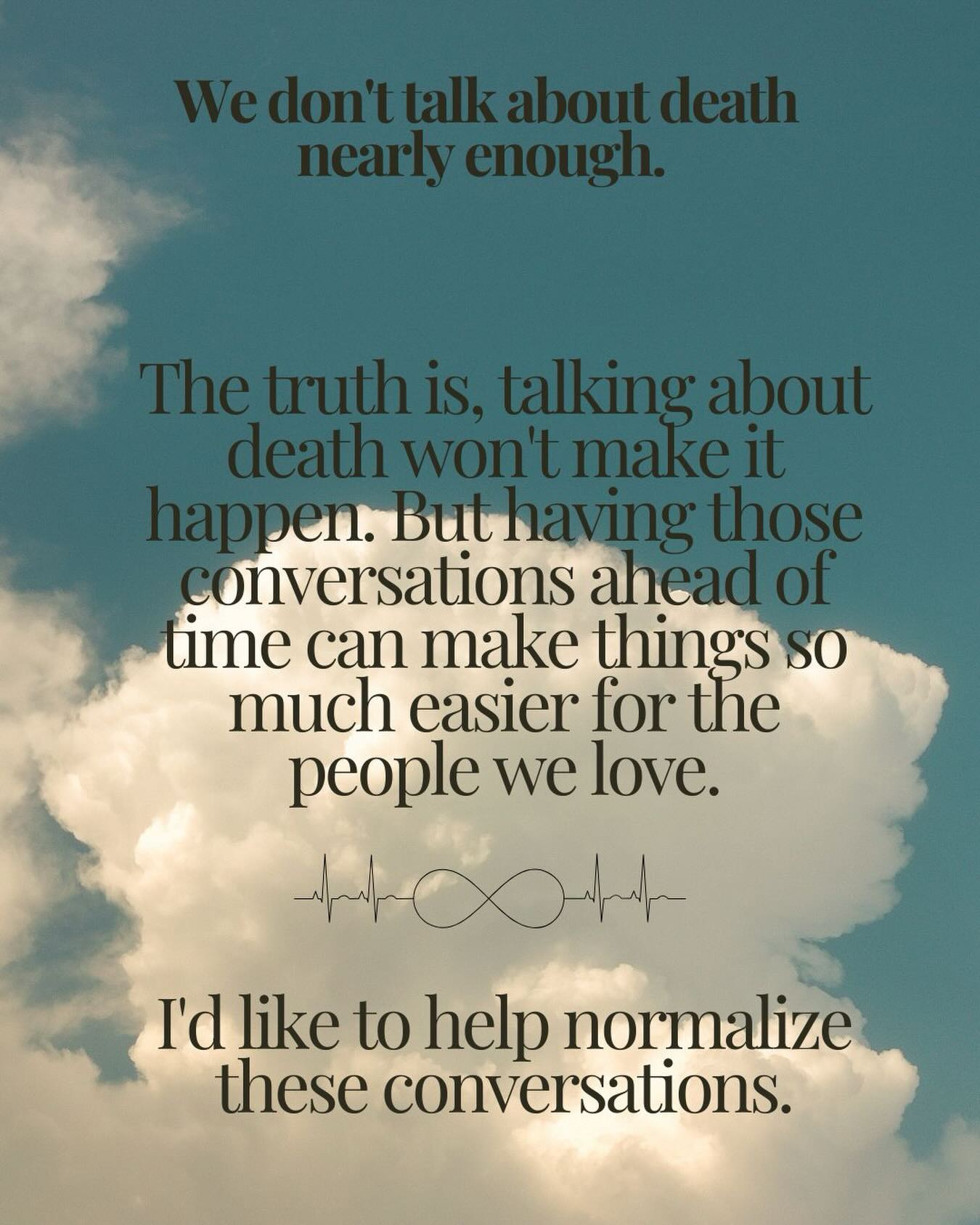 #deathpositive #normalizingdeath #diewell #endoflifeplanning #talkaboutdeath