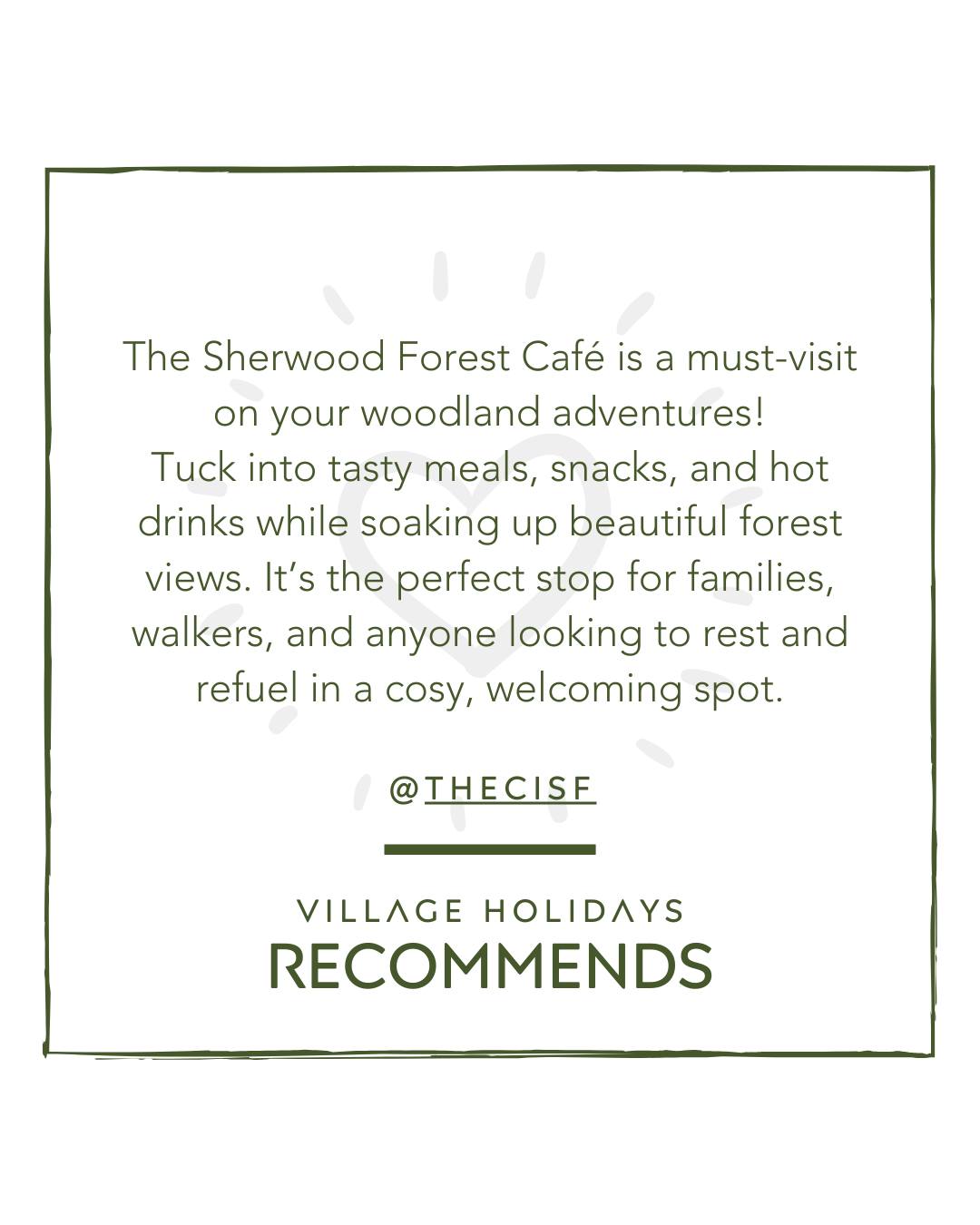 Looking for the perfect place to refuel on your Sherwood Forest adventure? 🌳 The Sherwood Forest Café is a must-visit! Enjoy delicious meals, snacks, and hot drinks with beautiful woodland views, a cosy stop for families, walkers, and nature lovers alike. 🍽️☕
#VillageHolidays #SherwoodForest #CafeStop #NatureEscape #RelaxAndRefuel #ForestAdventures #FoodWithAView