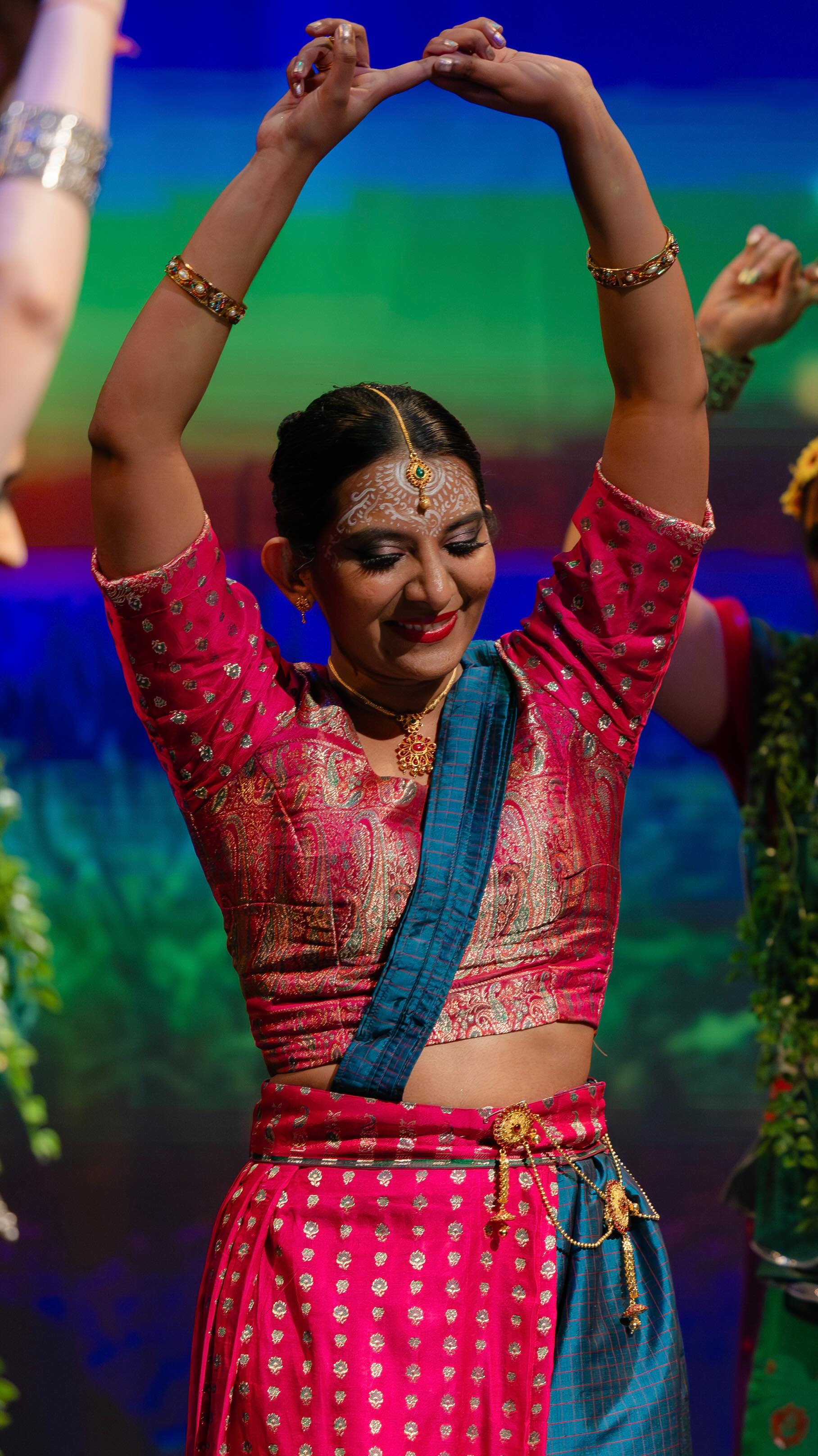 Sari to not sari ✂️🧵🪡
•
#throwbackthursday #sari #upcycle #dancecostume