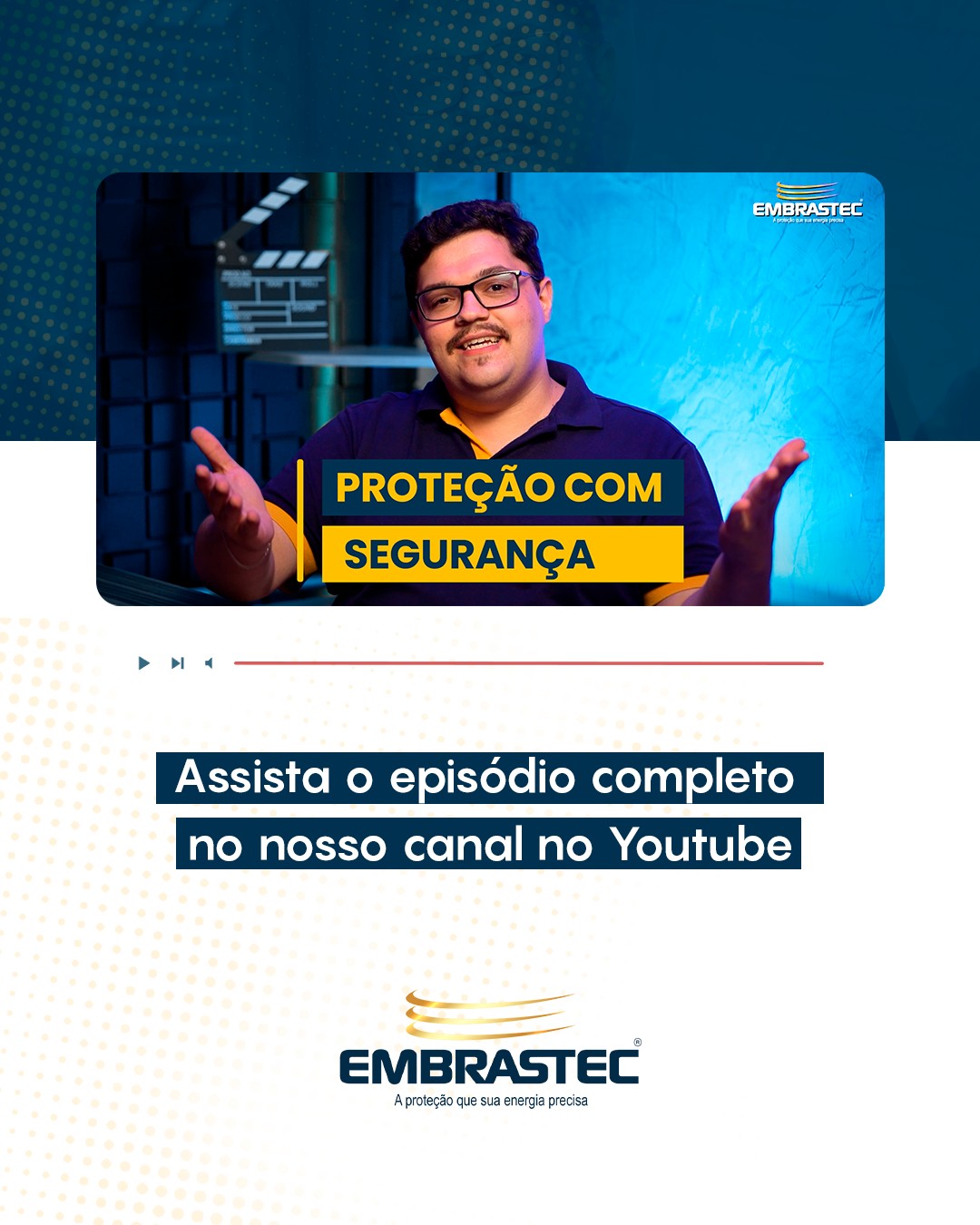 ⚡️ ESTÁ NO AR: O segredo por trás da confiança Embrastec!
O que garante que o seu sistema fotovoltaico ou sua empresa estejam realmente protegidos? A resposta está na precisão de quem fabrica. 🛡️
No Choque Informativo de hoje, recebemos Marcelo Silva, nosso especialista em Qualidade e Presidente da CIPA, para mostrar como a cultura de segurança interna reflete diretamente na performance do seu DPS.
Na Embrastec, a segurança não é apenas o nosso produto final, é o nosso processo produtivo inteiro.
Quando a segurança interna é prioridade, o resultado é um dispositivo com o máximo desempenho e confiabilidade inabalável.
🎬 Assista agora ao vídeo completo e entenda por que somos referência nacional! Link na bio!
💡 Segurança é o nosso compromisso. Do chão de fábrica até a sua instalação.
Já conferiu o vídeo? Deixe um "⚡️" nos comentários e conte pra gente o que achou dessa imersão nos nossos bastidores!
#Embrastec #ChoqueInformativo #Lançamento #SegurançaDoTrabalho #Qualidade #DPS #CIPA #EngenhariaElétrica #TecnologiaNacional