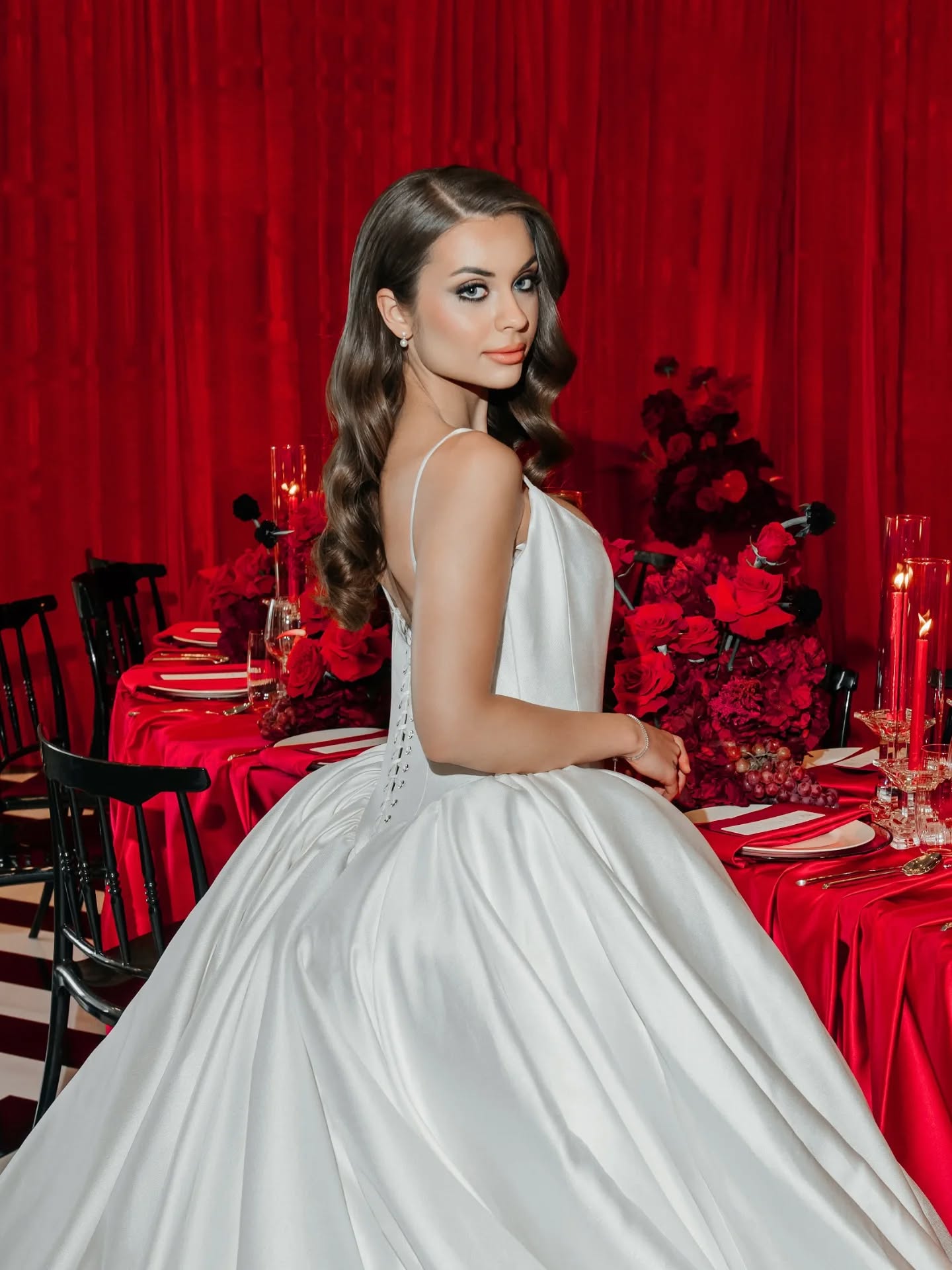 A wedding experience… but make it members only. ❤️🖤 Seen in issue 35 of @wedluxe
This concept reimagined the traditional wedding aesthetic and traded soft pastels for something far more daring. Think cherry coded details, rich velvet textures, and deep red layered with black accents for a look that felt bold, seductive, and undeniably exclusive. 🍒✨
The idea was to create a celebration that felt less like a traditional reception and more like stepping into a private club reserved only for the couple and their guests. Intimate, elevated, and a little bit mysterious. 🥀
Beauty for this look leaned into that same energy. Polished skin, defined features, and glamour that felt powerful rather than delicate
A reminder that weddings don’t have to follow the expected formula. Sometimes the most unforgettable moments happen when you break the rules 🖤
Team 🎷
Planning, Production & Décor: @unparalleledweddings
Photography & Cinematography: @annakrasovska_photography
Floral Design: @bloomberry.and.co
Catering: @danieletdaniel
Stationery: @wedluxecreative
Gowns: @estrellebridal
Makeup: @victoriabarrett.makeuphair
Hair @yadgiahair
Venue: @eaglesnestgolf
Furniture, Tabletop & Linen Rentals: @element_event_solutions
Floor Wrap: @canadafloorwraps
Cake: @cakestries
Musicians: @golden_live_duo_
Model: @rinaagency @magneziaa
Publication @wedluxetoronto @wedluxe
.
.
.
.
#wedluxe #torontoweddingvendor #torontomakeupartist #editorialbridal #boldbridal