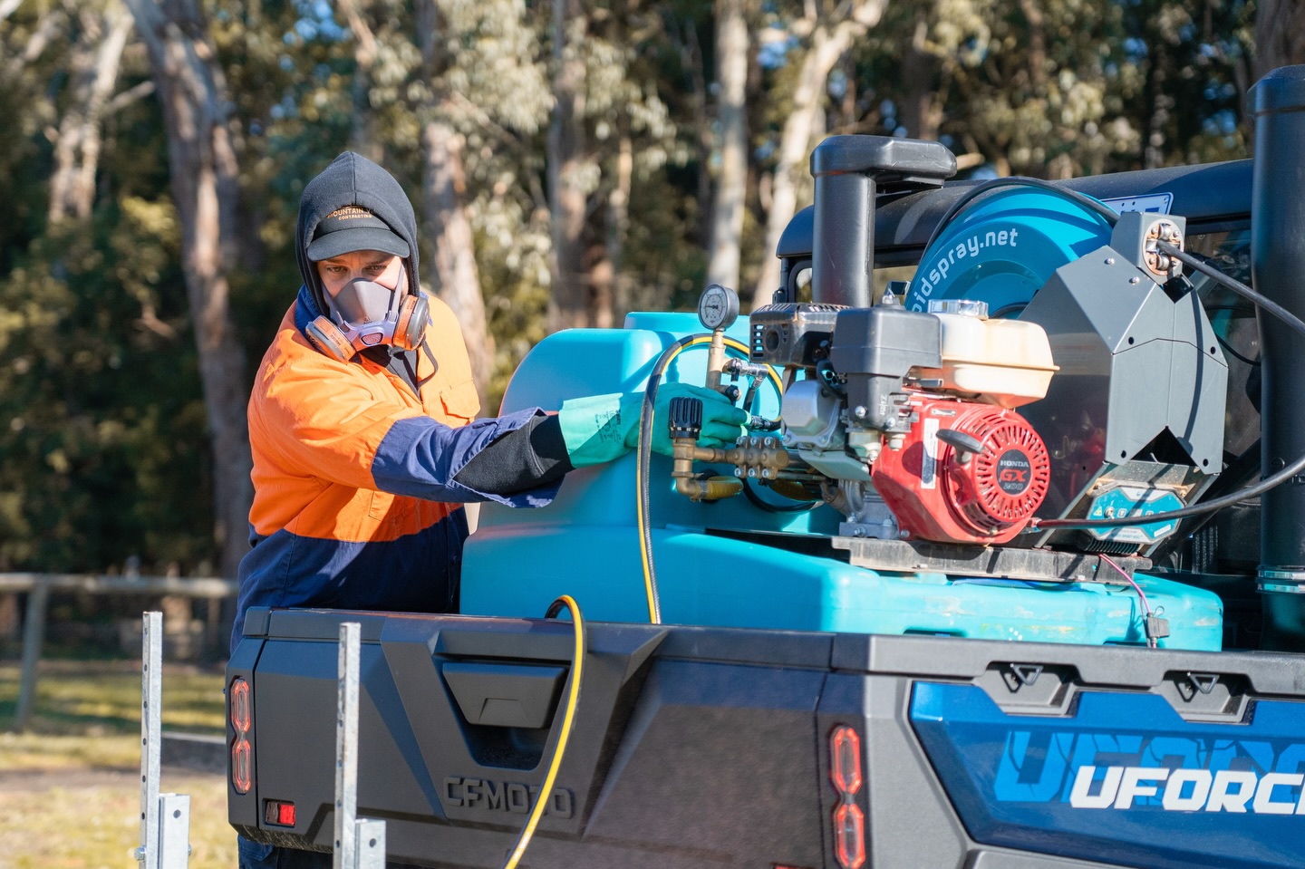 Hand spraying has its place, but when you’ve got paddocks, fence lines or laneways to cover, our boom sprayer gets the job done faster.
Compact enough to navigate tight spots, but wide enough to make real ground. This setup gives us the efficiency of large-scale spraying without compromising control or access.
Contact Paul via messenger or the MVC website for a free quote.
https://www.mvcontracting.com.au/