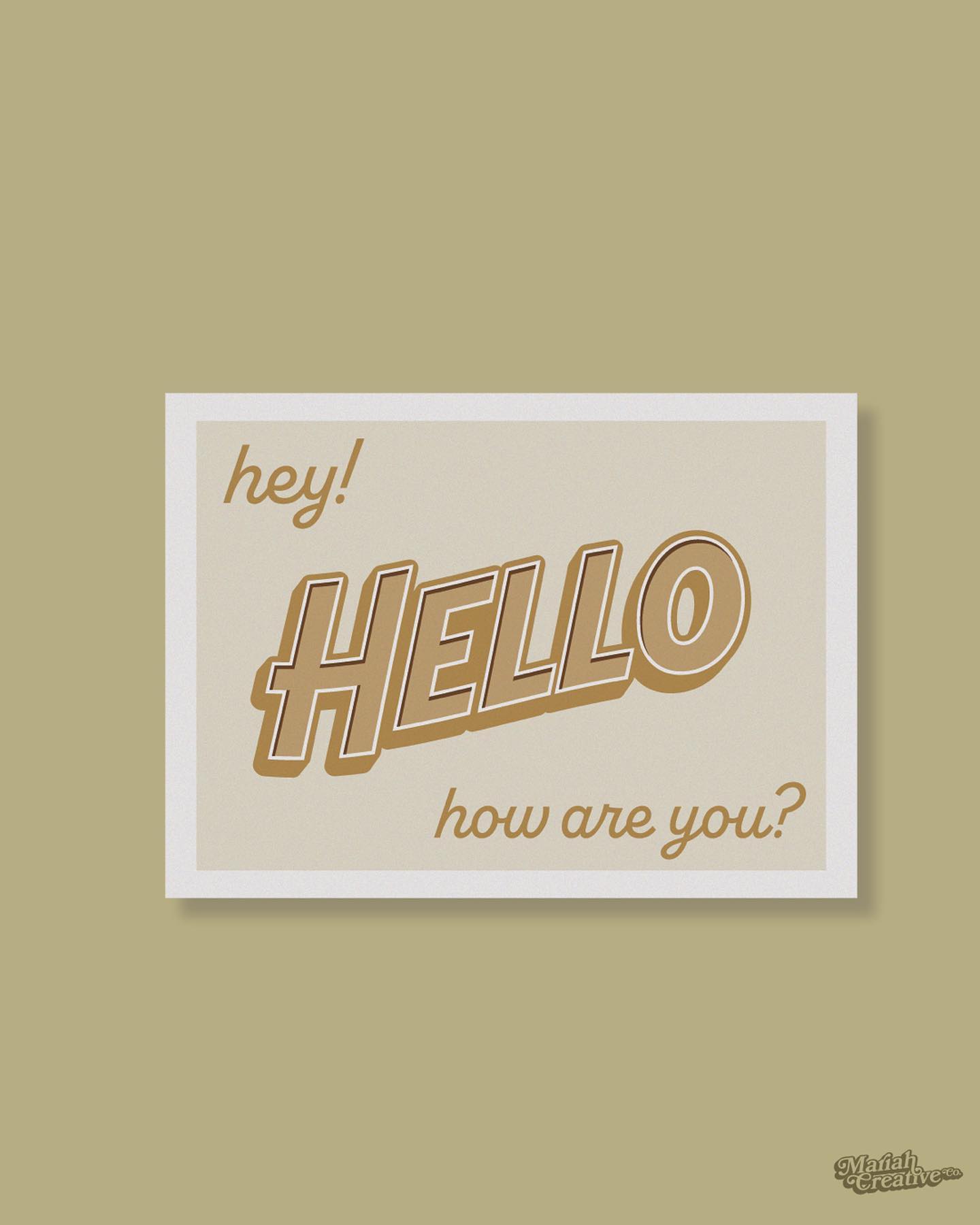 Hey! Hello! How are you!
A cute lil postcard design to (hopefully) brighten your day!
I feel like it’s been forever since I’ve posted but I feel more creative than ever. Creative block sucks, but sometimes the best thing to do is step back, take a break, and create when you want.
•
•
•
•
#digitalcreator #kansasgraphicdesigner #digitaldesigner #brandingstudio #kansasbrandingdesign #graphicdesignergroup #digitalcreative #kansascreative #graphicdesignreels #graphicdesignersofinstagram #freelancingfemales #smallbusinessbranding #smallbusinessbrand #creativeentrepreneur #womenindesign #postcarddesign #vintagedesign