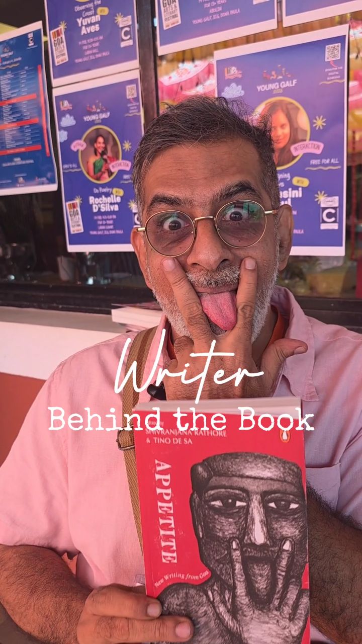 One of the poems in Appetite that really made me smile is a bold, cheeky little piece by Salil Chaturvedi called “To Paula (name changed) and her Mum.”
👫
Now the thing about this poem is… it completely takes you by surprise.
You’re never quite sure what the relationship is between the man, the daughter, and the mother. The poem keeps you guessing, slightly scandalised, and very entertained.
🍛 Appetite has something for everyone. Sci-fi, horror, and some cracking poetry from some of Goa’s finest writers.
If you haven’t picked up Appetite yet… what the hell are you waiting for?
Go grab a copy.
And if you already have one thank you.
Now do the right thing and gift it to a Goa-loving friend.
🙂