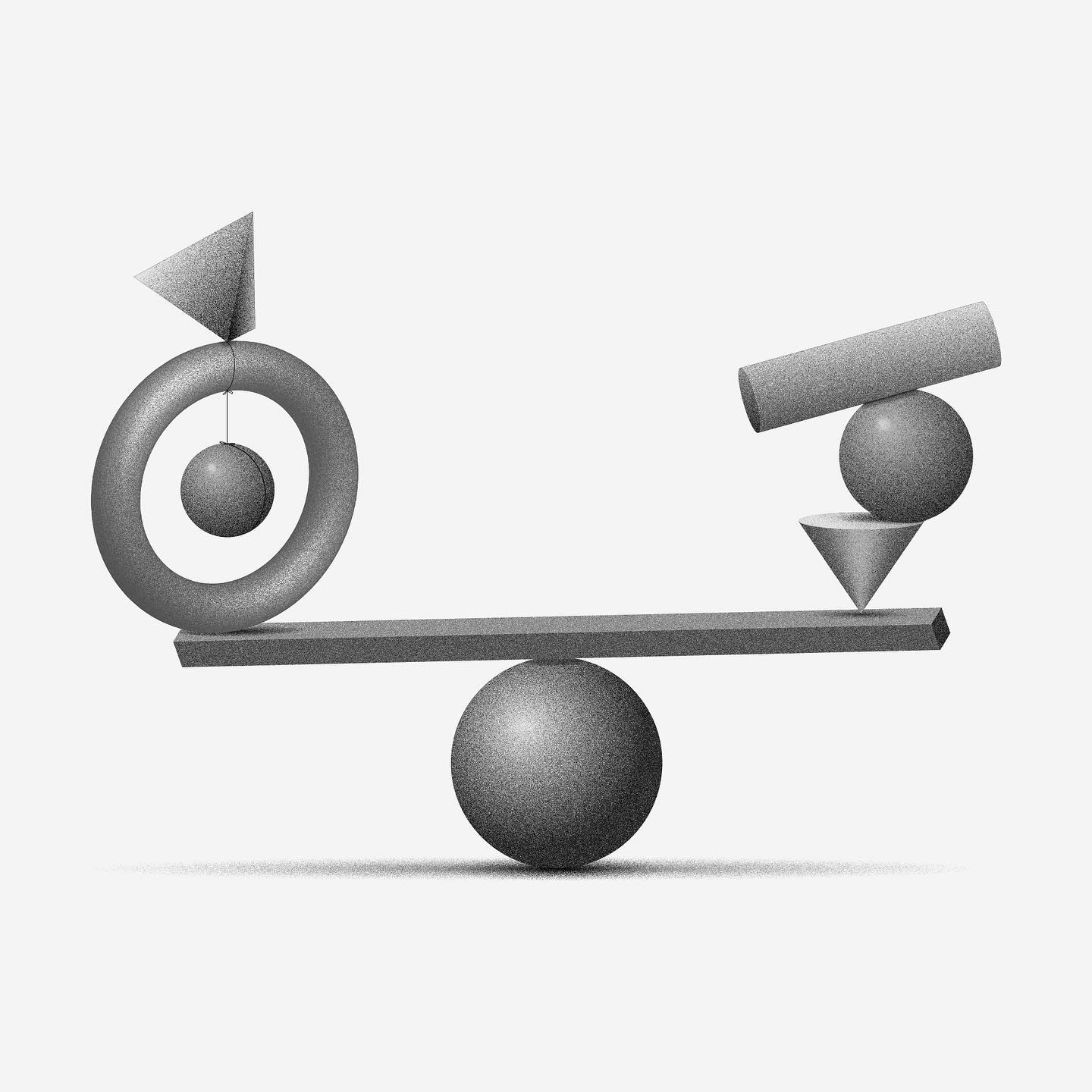 Balance 🏴 (see the process on Reels 🤓)
•••
#illustration #design #art #digitalart #reels #process #elaminus #composition #noise #grain