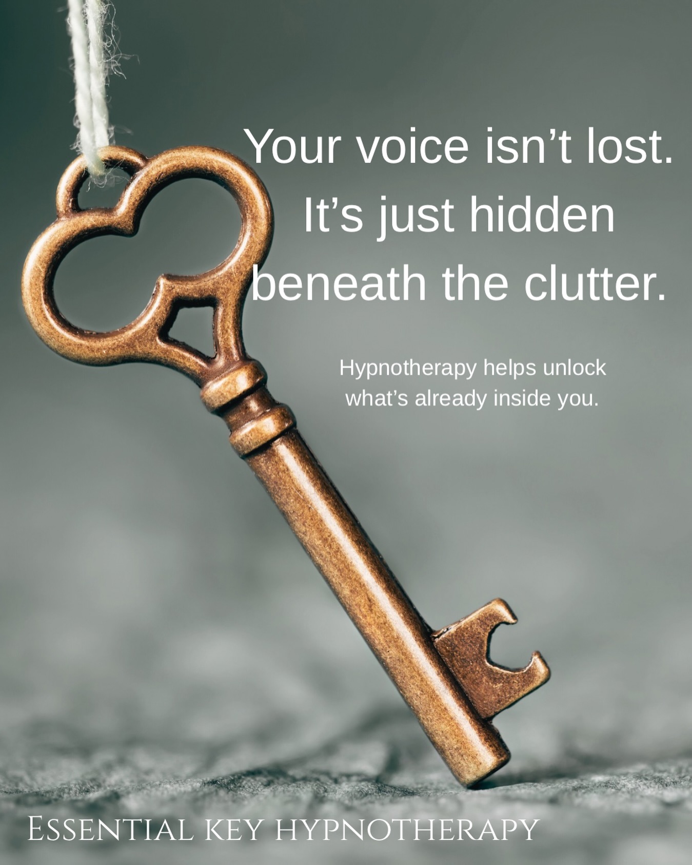 Sometimes the hardest voice for us to hear… is our own.
Not because it isn’t there. But because our minds get crowded and noisy.
We carry expectations. Other people’s opinions. The “shoulds,” the “what ifs,” and the endless replay of things we wish we had said differently. Over time, all of that noise piles up, and the space where our own voice naturally lives starts to feel a little harder to access.
Many of us try to think our way through the clutter. We journal, analyze, talk it through, and try to organize our thoughts into clarity. Those things can absolutely help, but the deeper patterns that create the noise live below our conscious awareness.
This is where hypnotherapy is incredibly supportive.
When we enter a relaxed hypnotic state, our mind begins to settle. The mental noise softens. The constant inner commentary slows down. And in that quieter space, something really interesting happens. The clutter starts to clear and what remains is often a deeper, steadier sense of knowing.
Not a louder voice. A clearer one.
What many of us discover is that our voice was never actually lost. It was simply buried under years of conditioning, stress, expectations, and trying to be who we thought we needed to be.
Hypnotherapy gently move those layers aside so the mind can reorganize itself in a way that feels more aligned and authentic. From that place, decisions feel clearer, boundaries feel more natural, and expressing ourselves begins to feel less like effort and more like coming home to who we already are.
Our voice doesn’t need to be created.
Sometimes we just need a little quiet space to hear it again. ✨