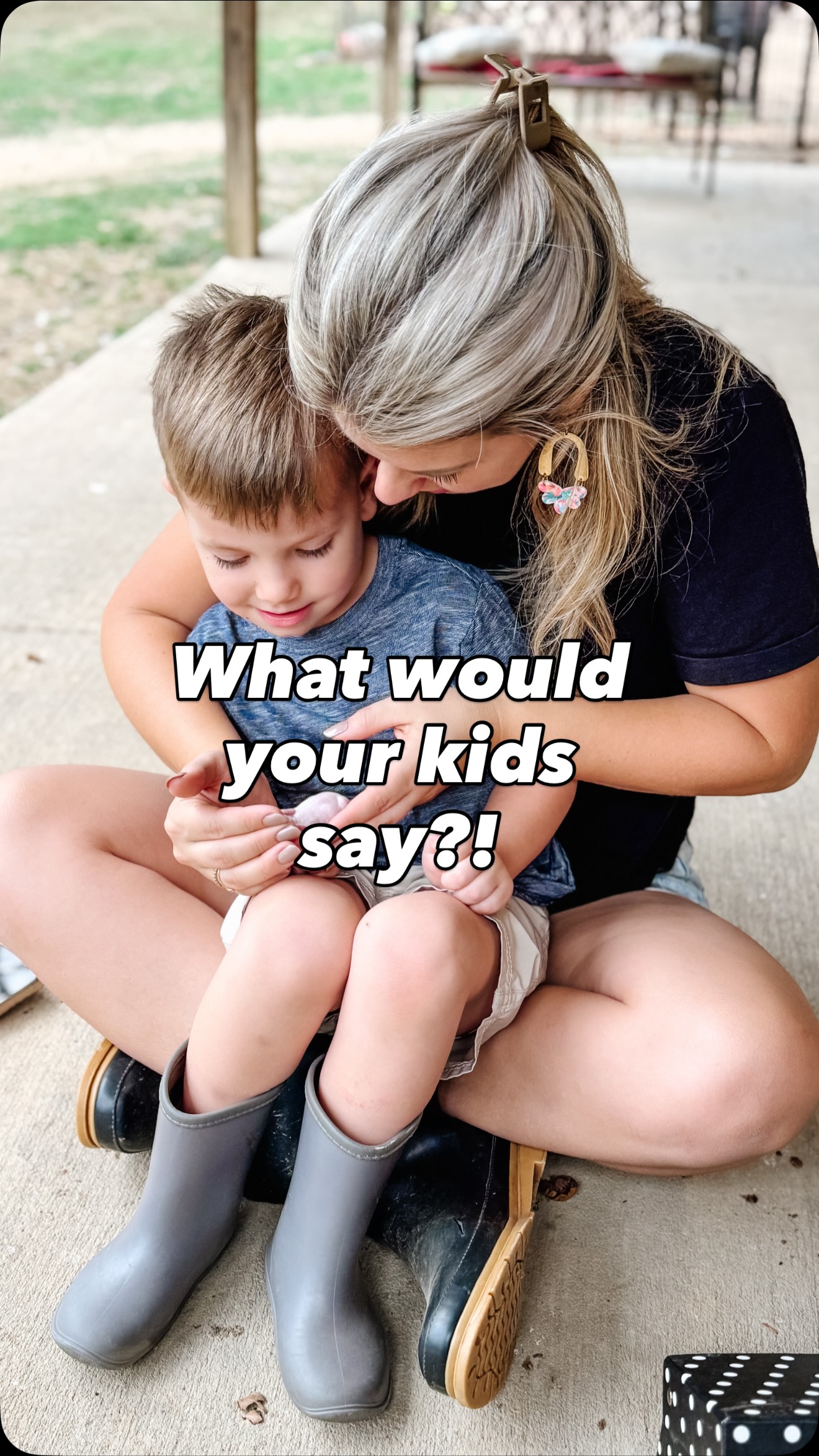 What three things would your kids say?
Truly, take two seconds and type out what you think and THEN..
Y’all know your kids will speak truth, so try asking them and see if what their eyes see lines up with what your heart wants them to be seeing.
FOLLOW if you need to reset on serving and loving Jesus with your life! 🫶