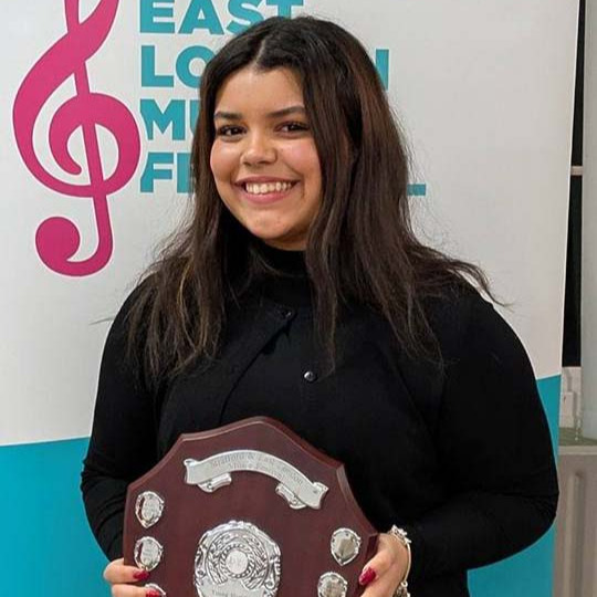 Our Young Musician of the Year competition was held on Saturday 21 February 2026 at Redbridge Music Service in Hainault.
And what a fantastic competition we had this year - there was so much young talent.
Many congratulations to our winner, Chloe Marler, for such magnificent entertainment.
Singer, Chloe, won the Young Musician shield and £250.
